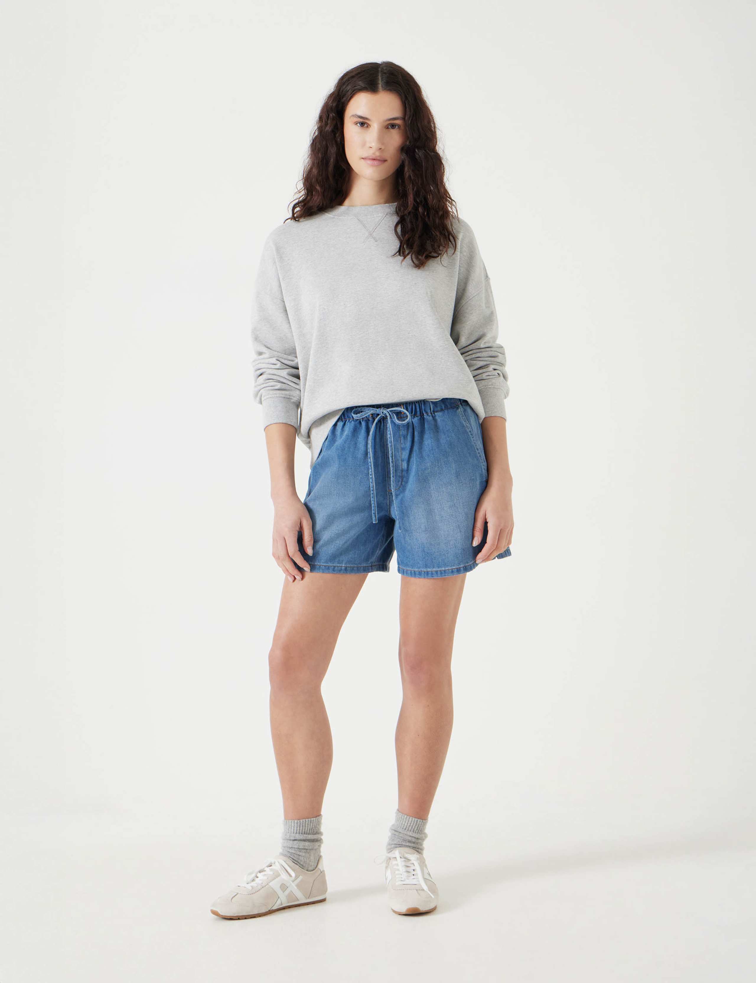Cotton Rich Denim Shorts 5 of 5