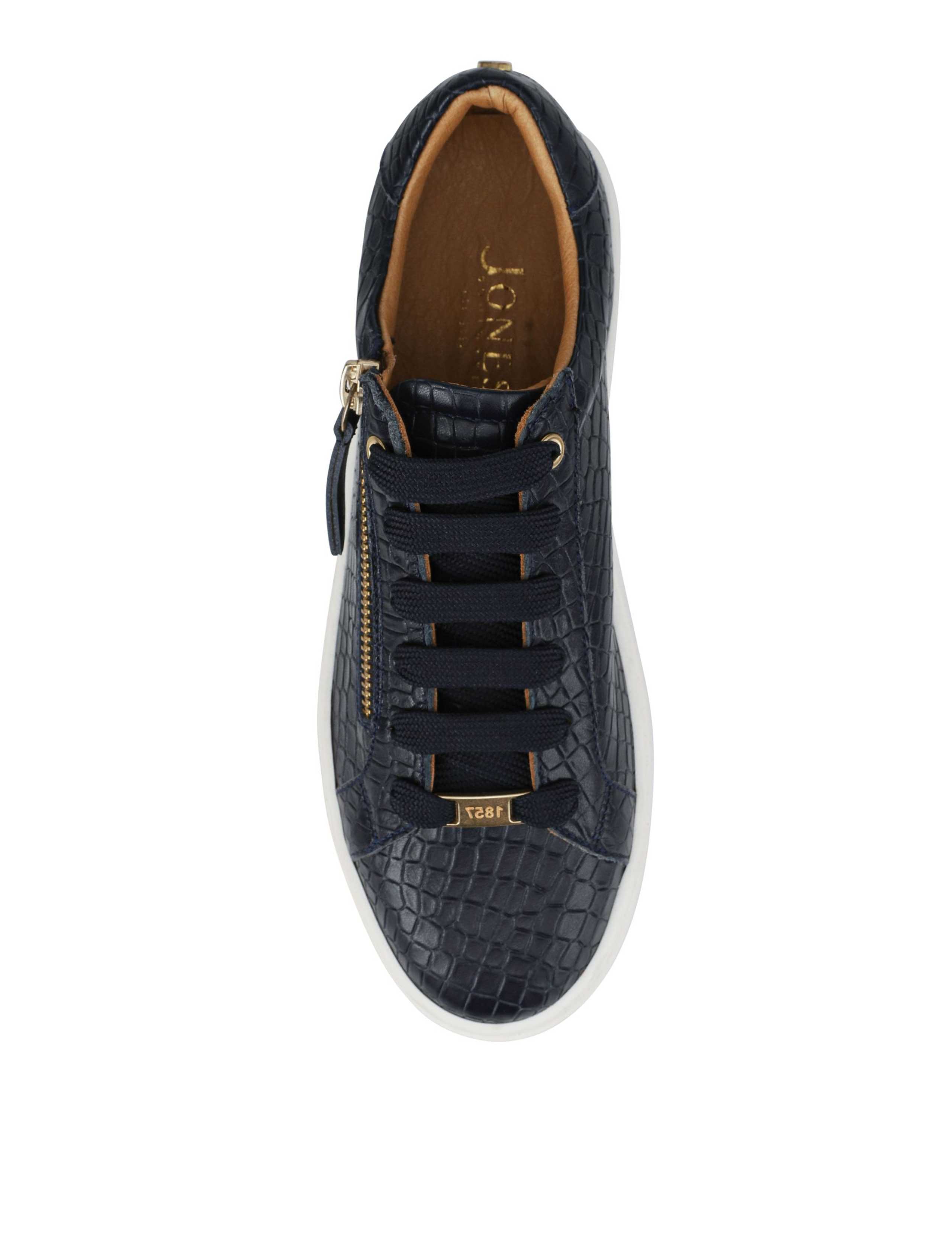 Leather Chunky Platform Trainers 2 of 5