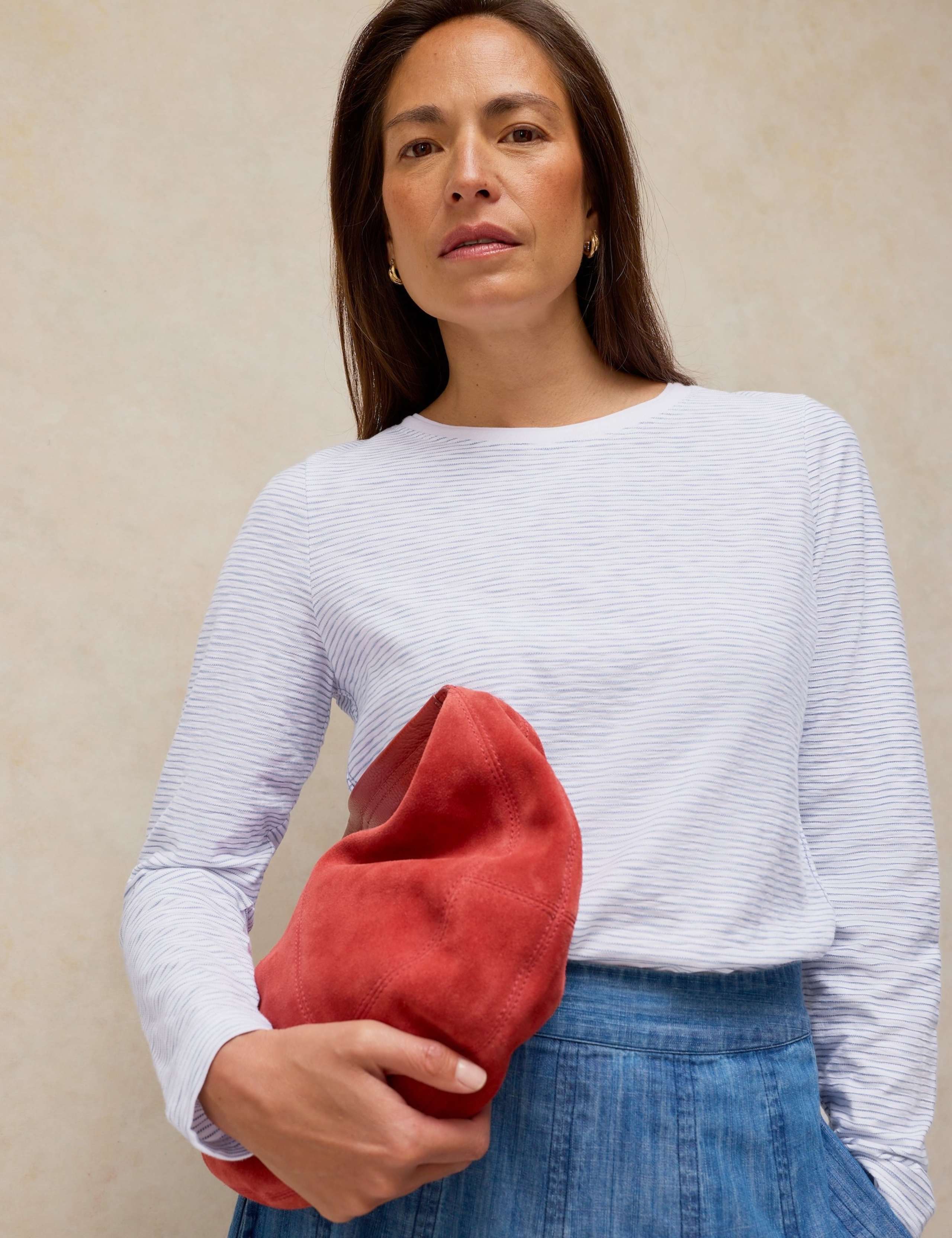 Pure Cotton Textured T-Shirt 4 of 6