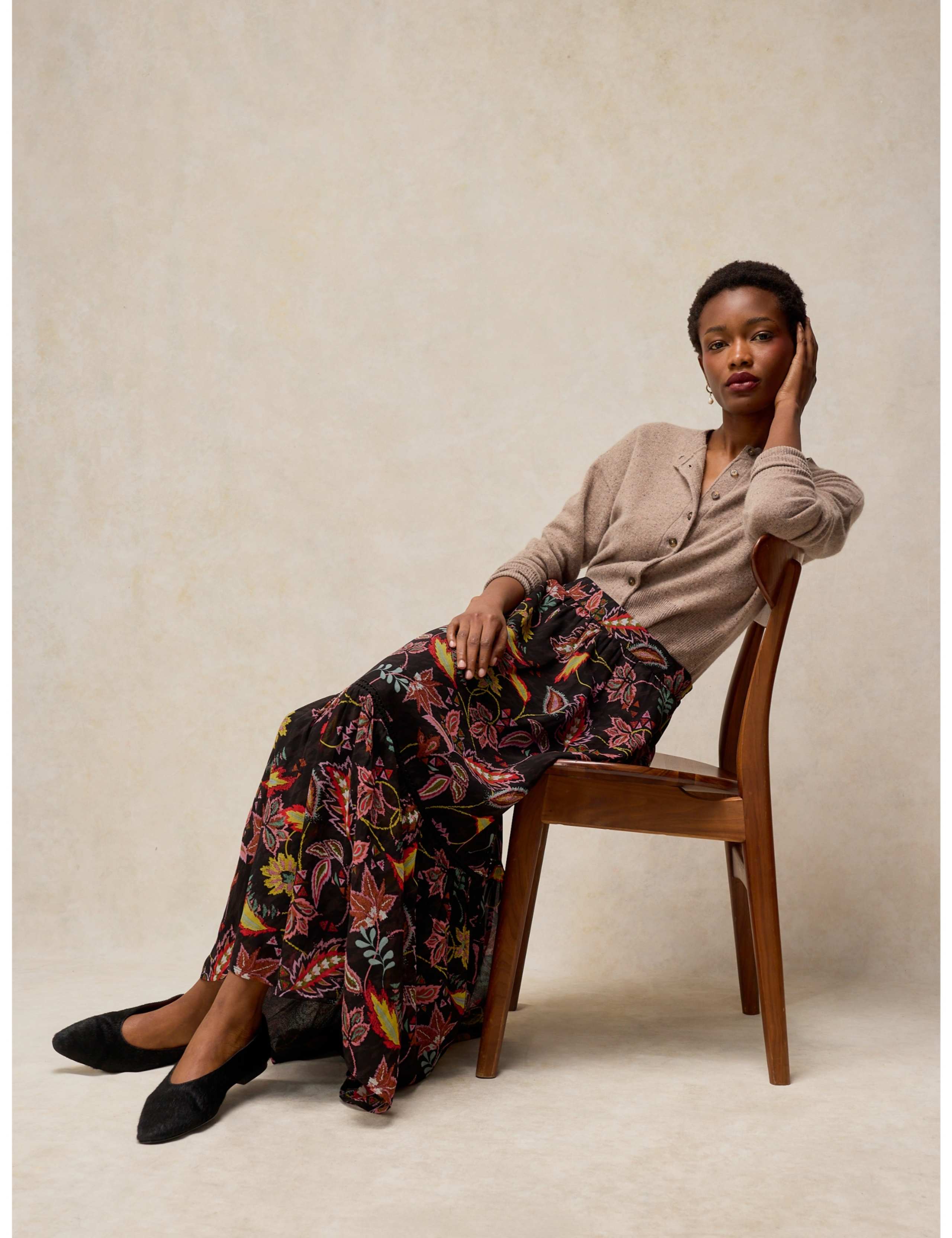 Eleanor Poet Maxi A-Line Skirt 4 of 7