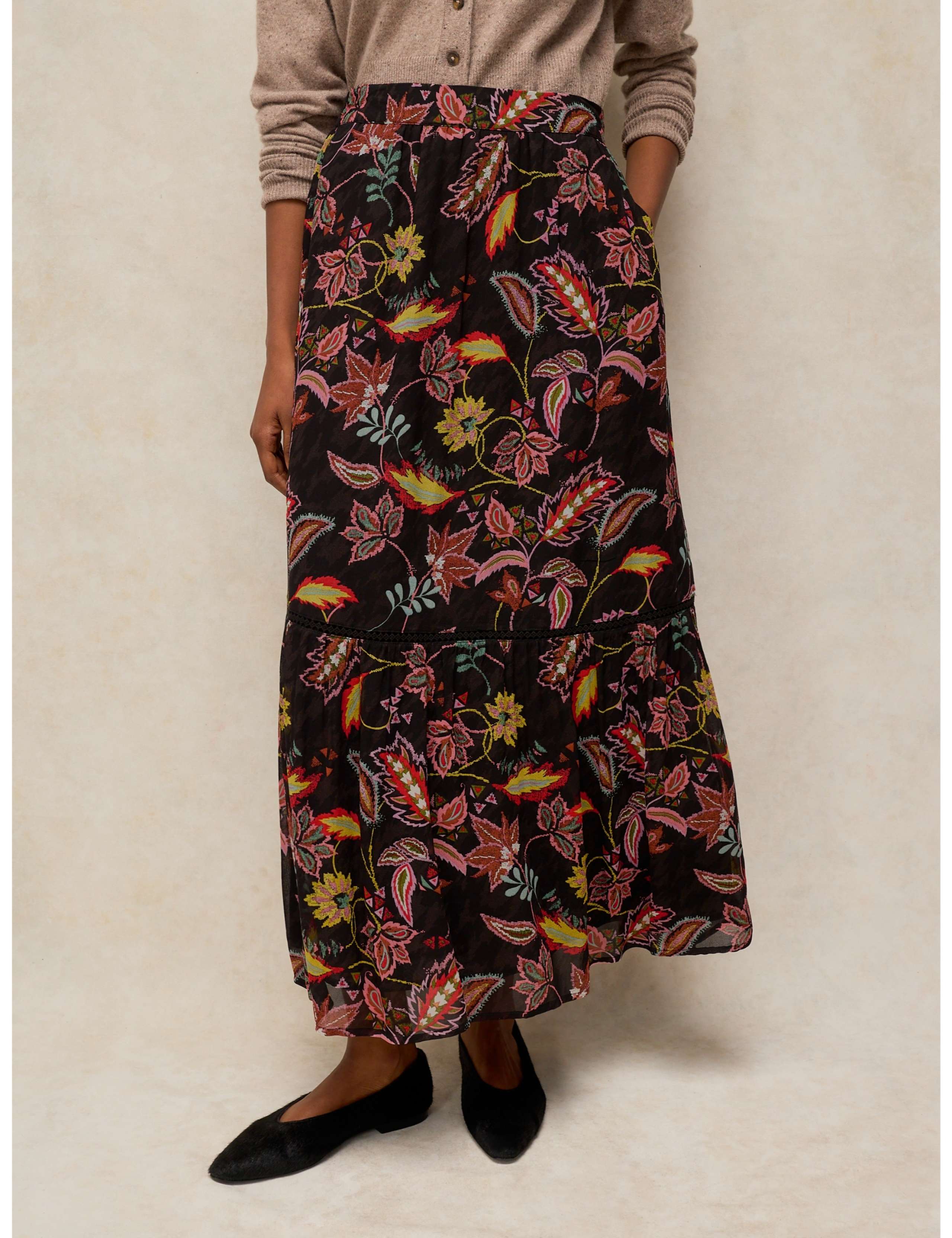 Eleanor Poet Maxi A-Line Skirt 5 of 7