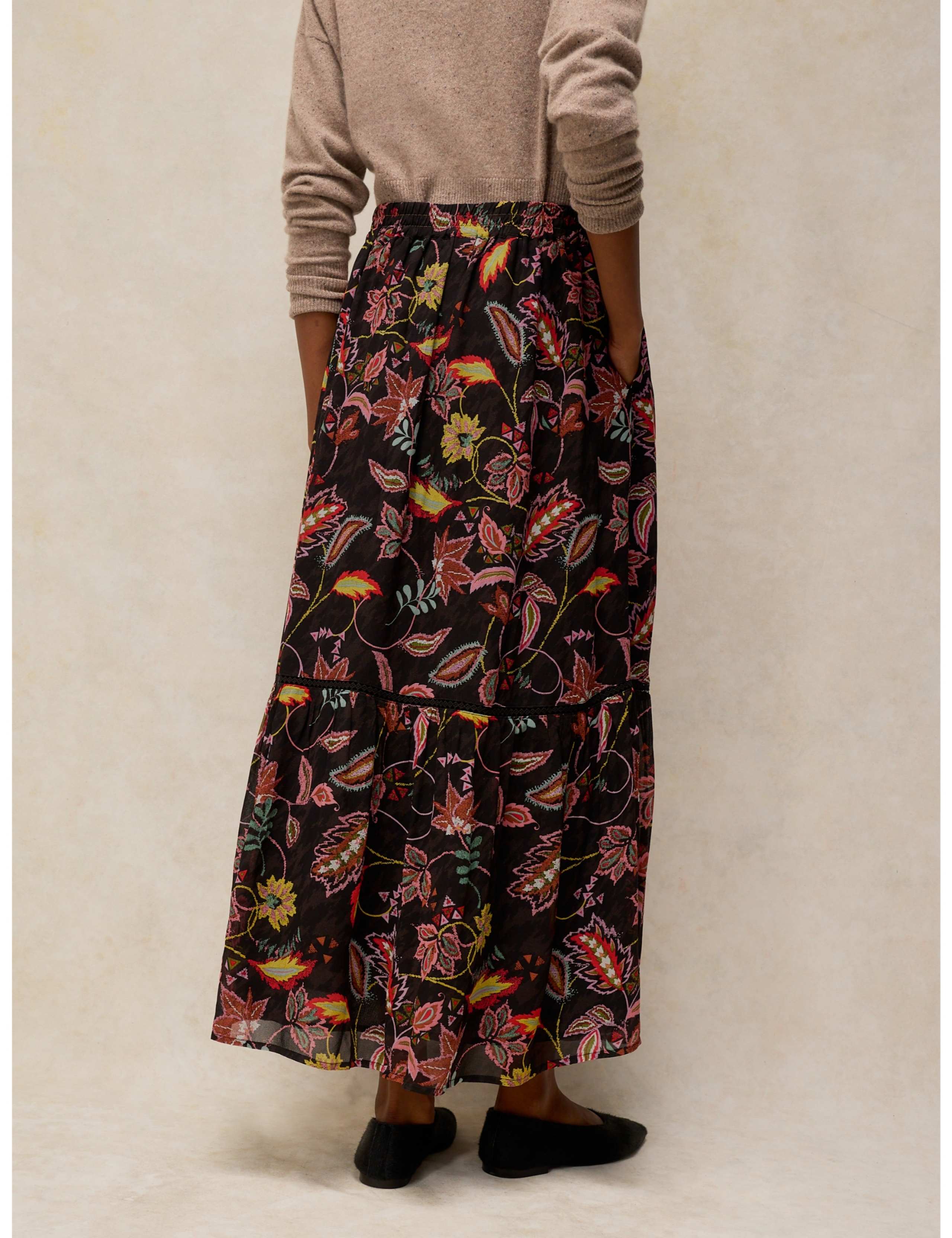 Eleanor Poet Maxi A-Line Skirt 6 of 7