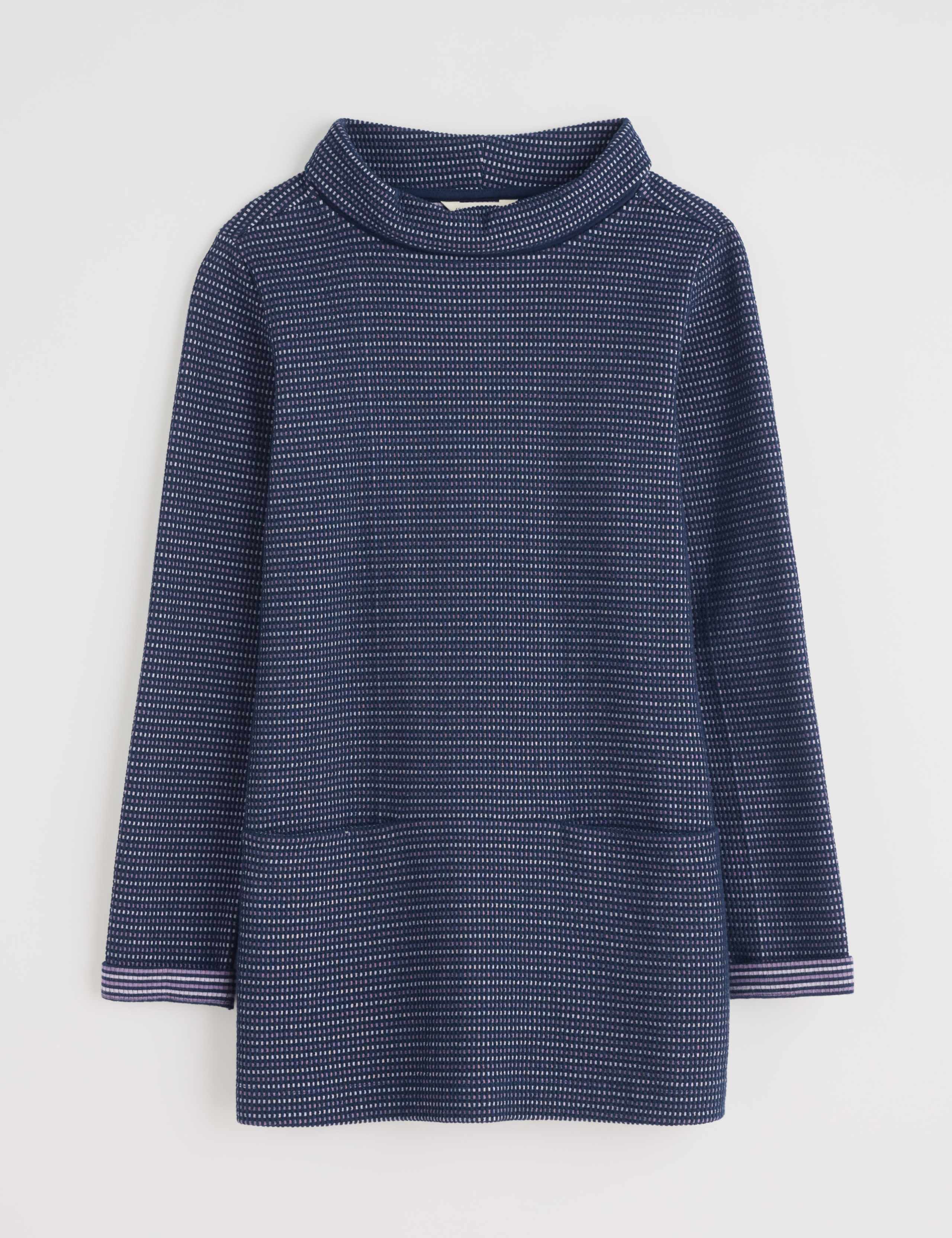 Pure Cotton Jacquard Tunic 2 of 4