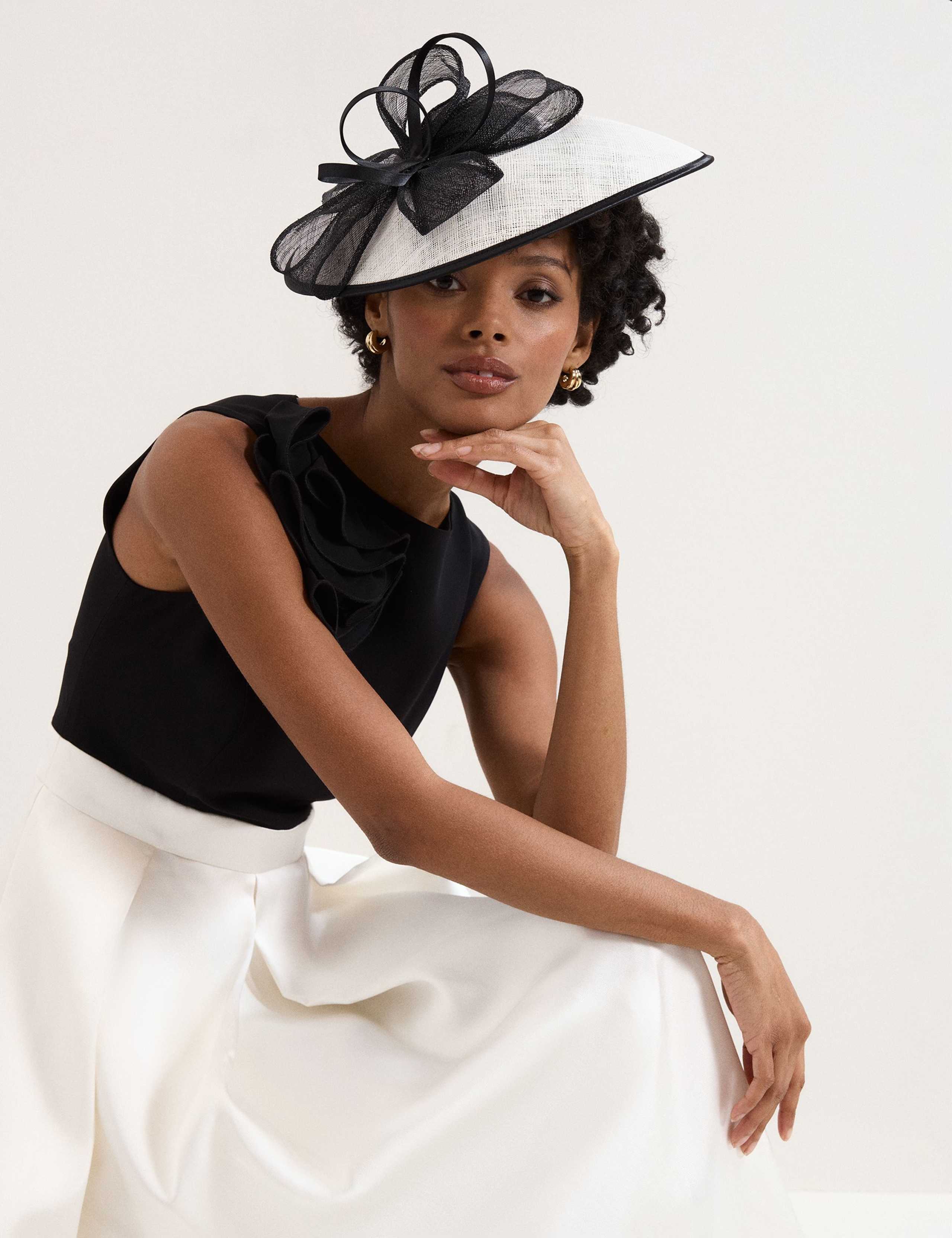 Satin Ruffle Midi Skater Dress 5 of 7