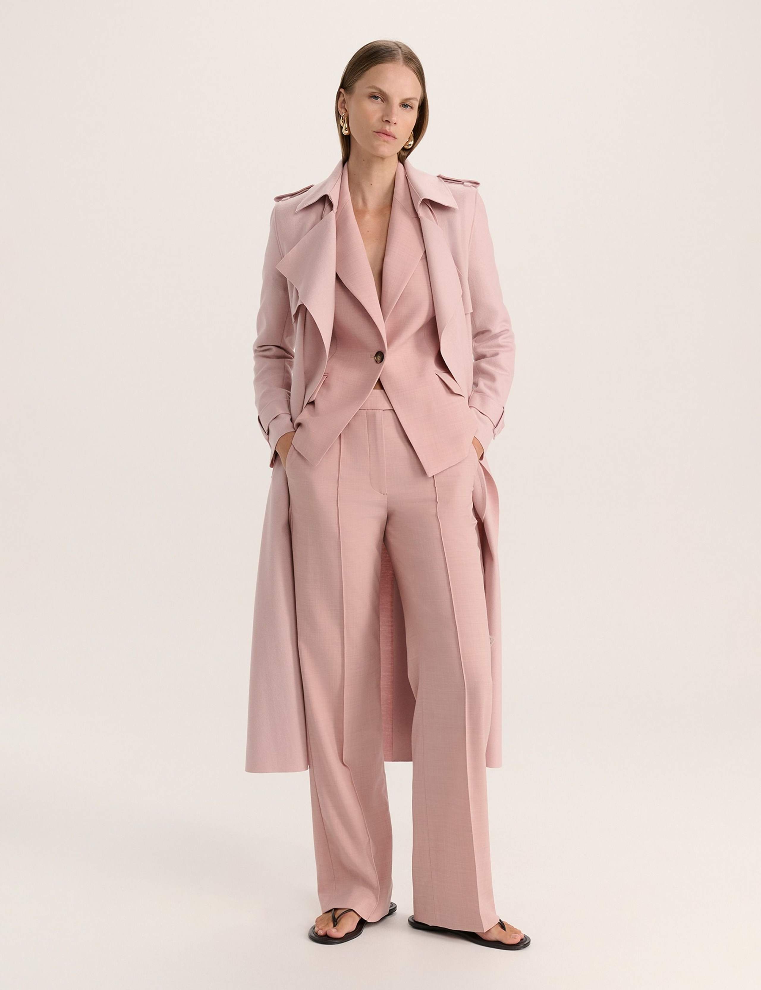 Wool Rich Tailored Single Breasted Blazer 3 of 6