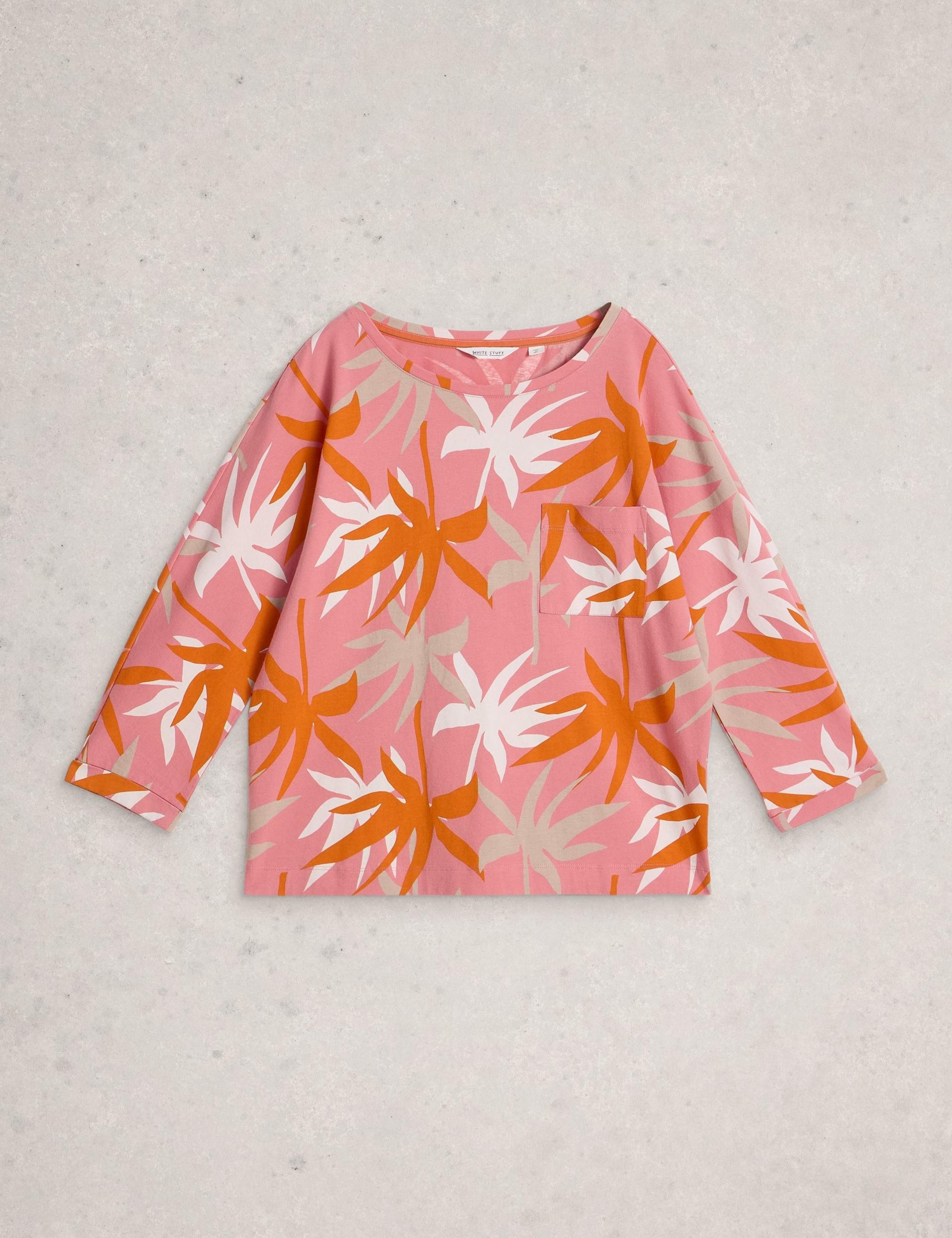 Pure Cotton Printed Top 2 of 6