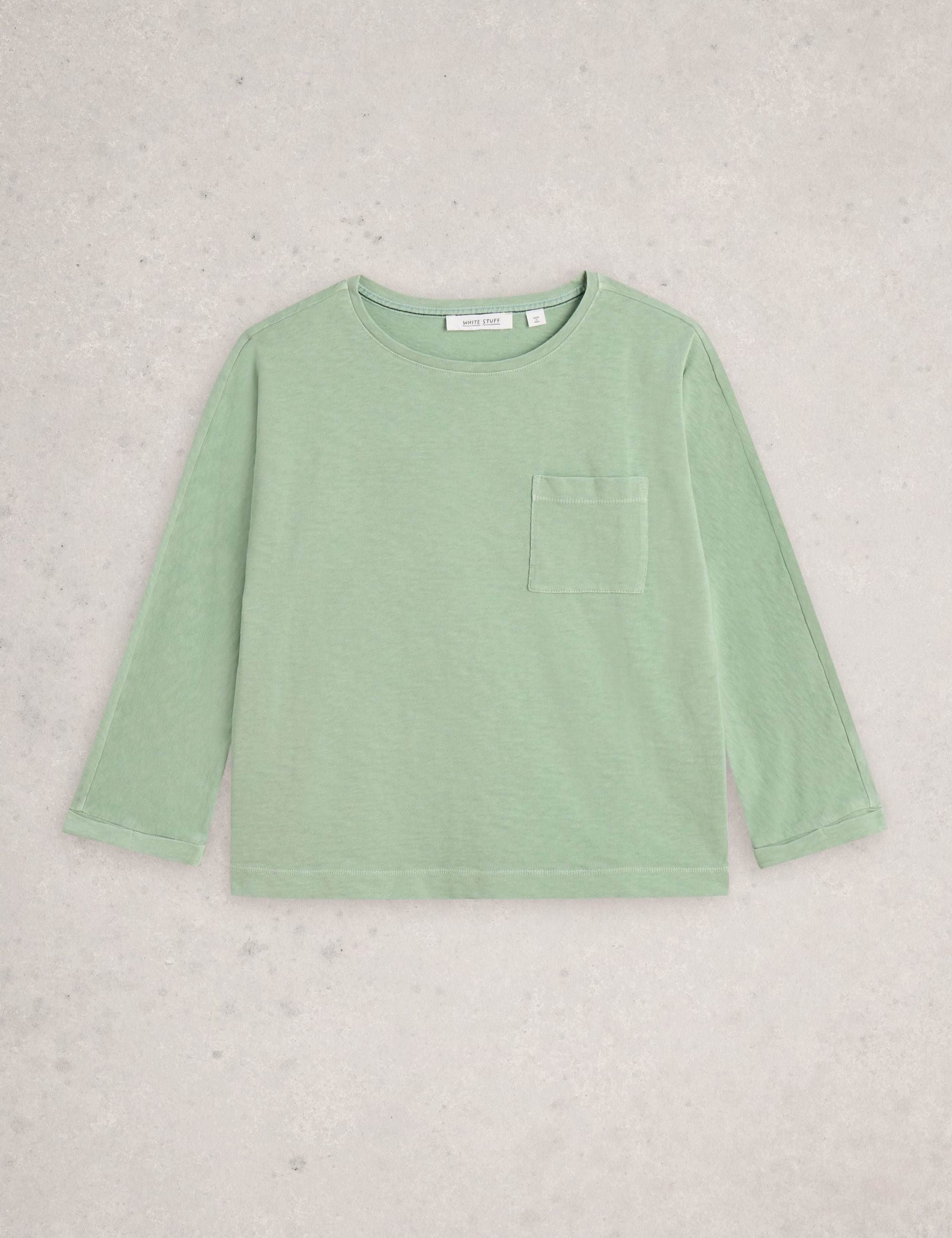 Pure Cotton Crew Neck Top 2 of 6