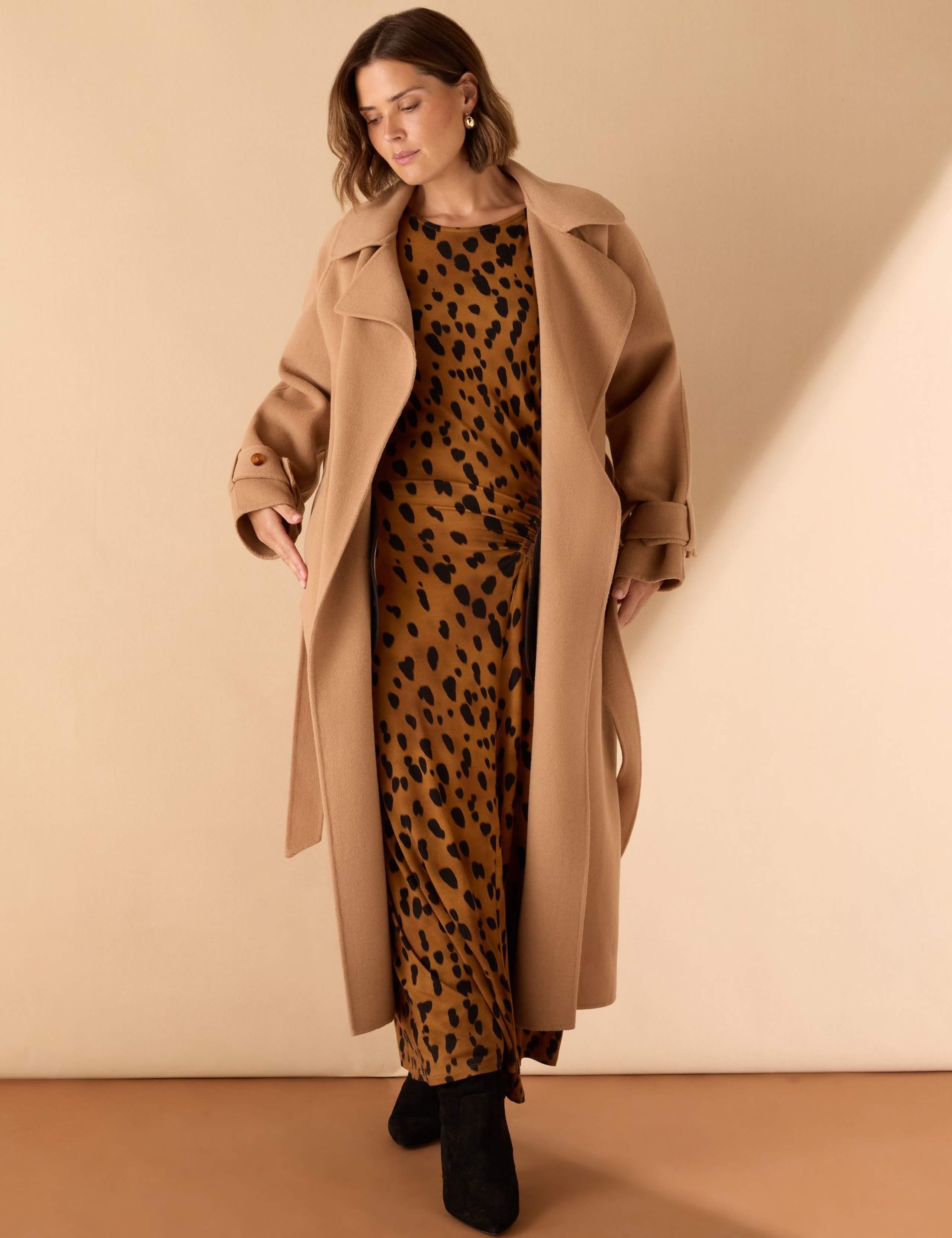 Animal Print Midaxi T-Shirt Dress 4 of 9