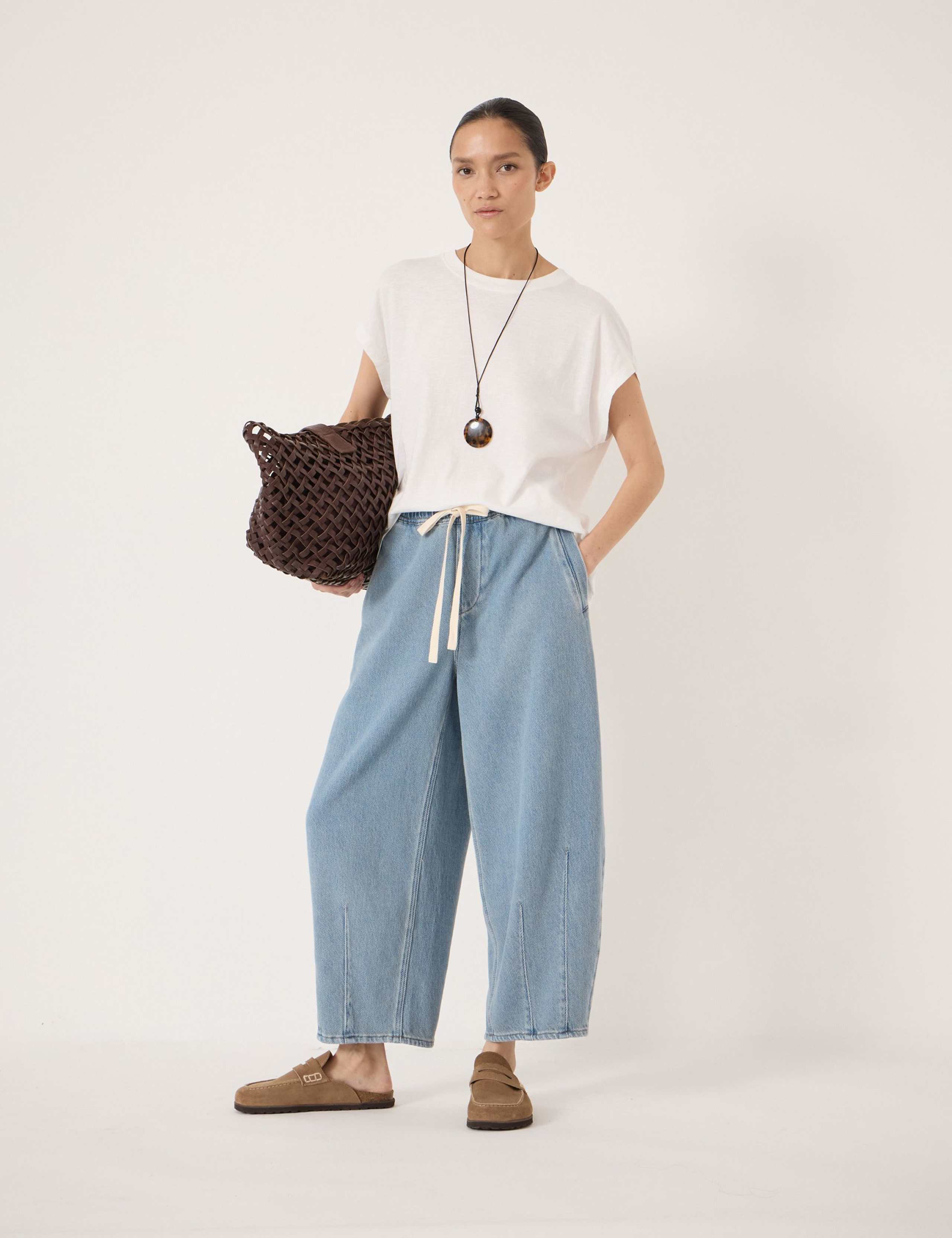 Pure Cotton Crew Neck T-Shirt 3 of 6