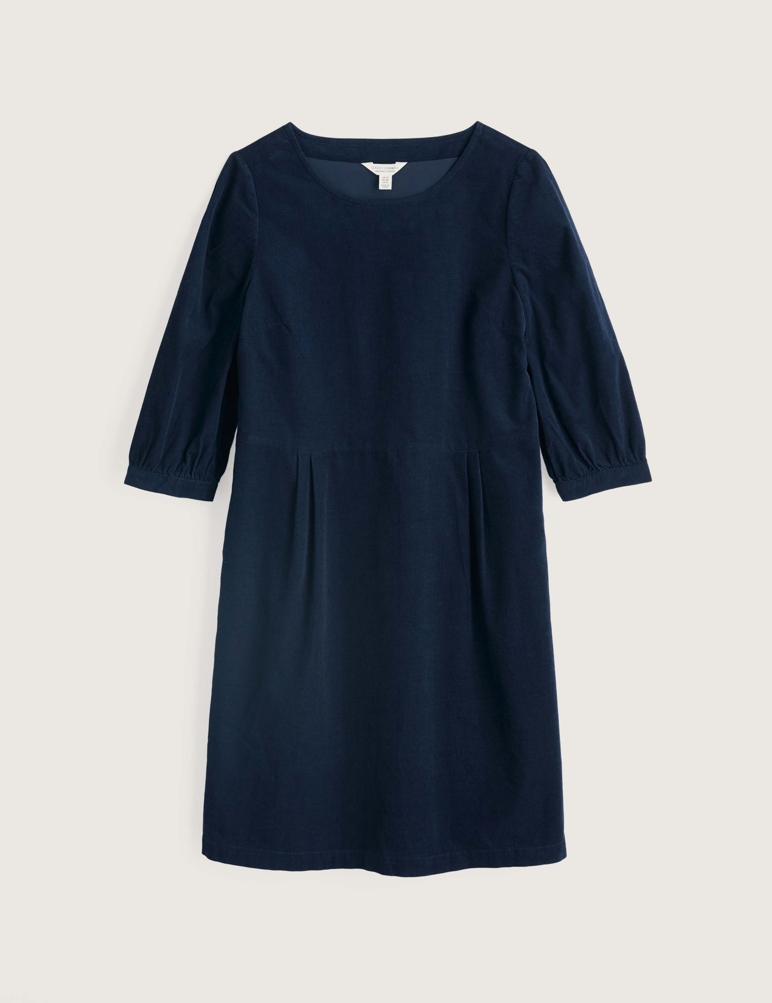Pure Cotton Cord Knee Length Dress 2 of 5