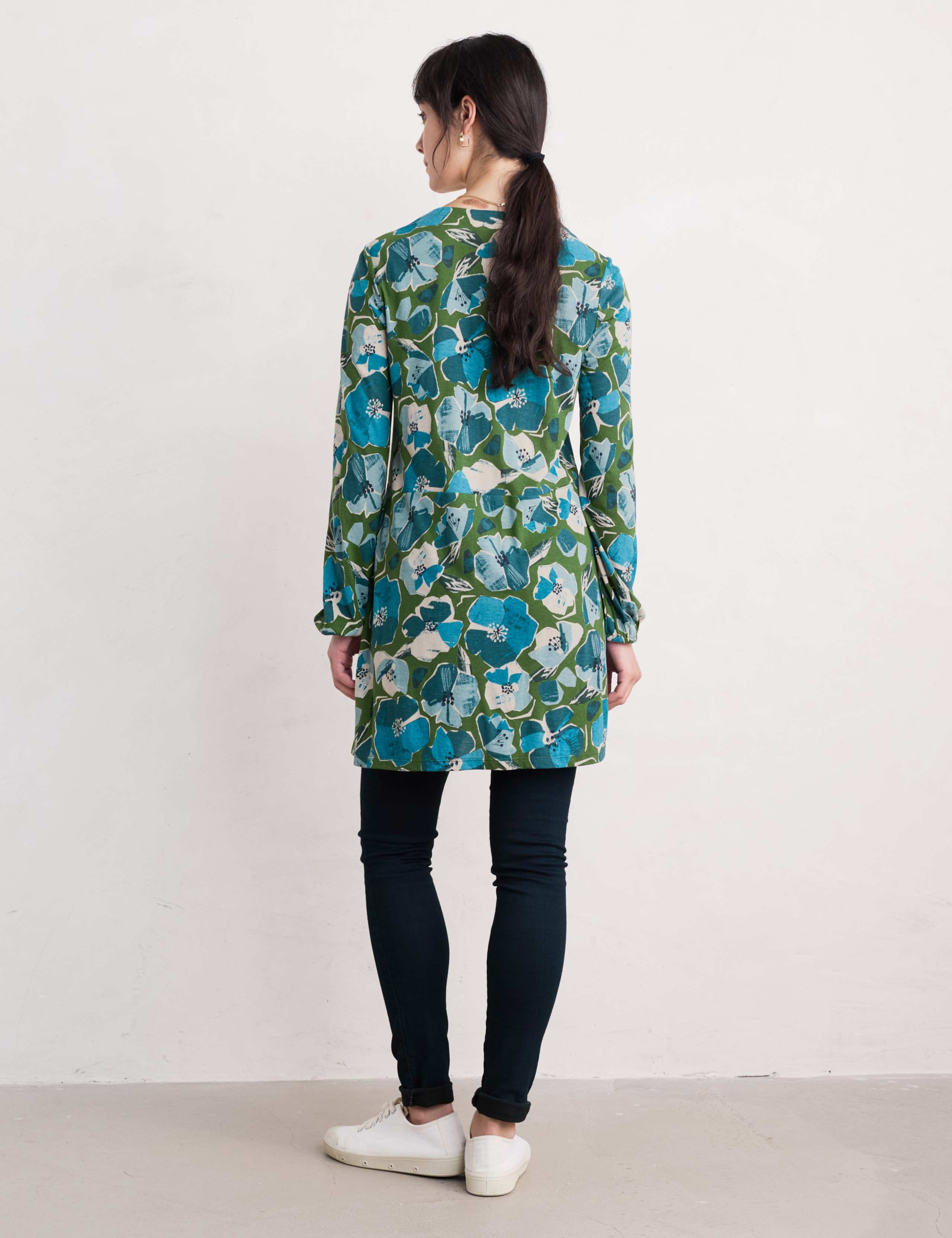 Cotton Modal Blend Floral Tunic 4 of 4