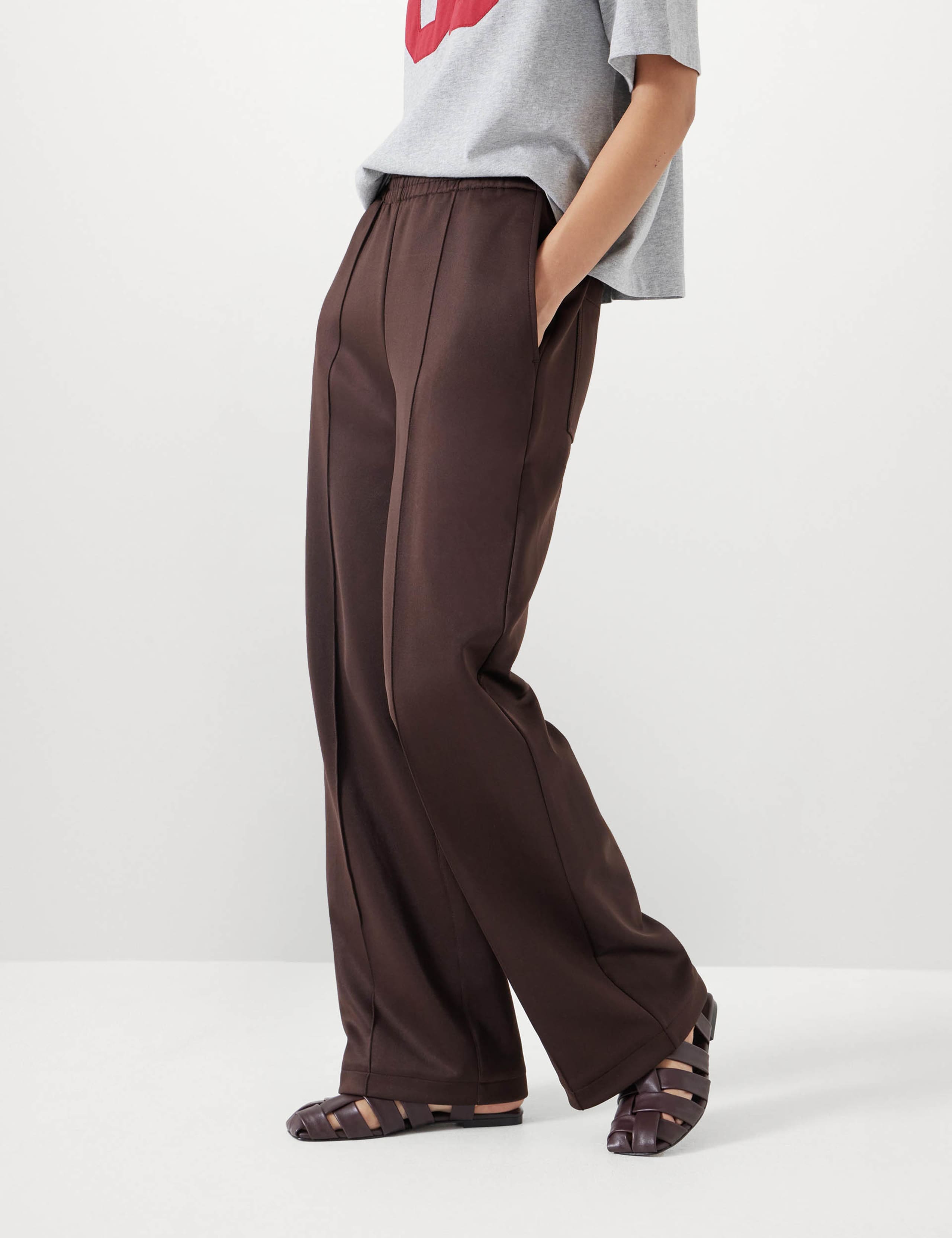 Harrison Elasticated Waist Wide Leg Joggers 3 of 5