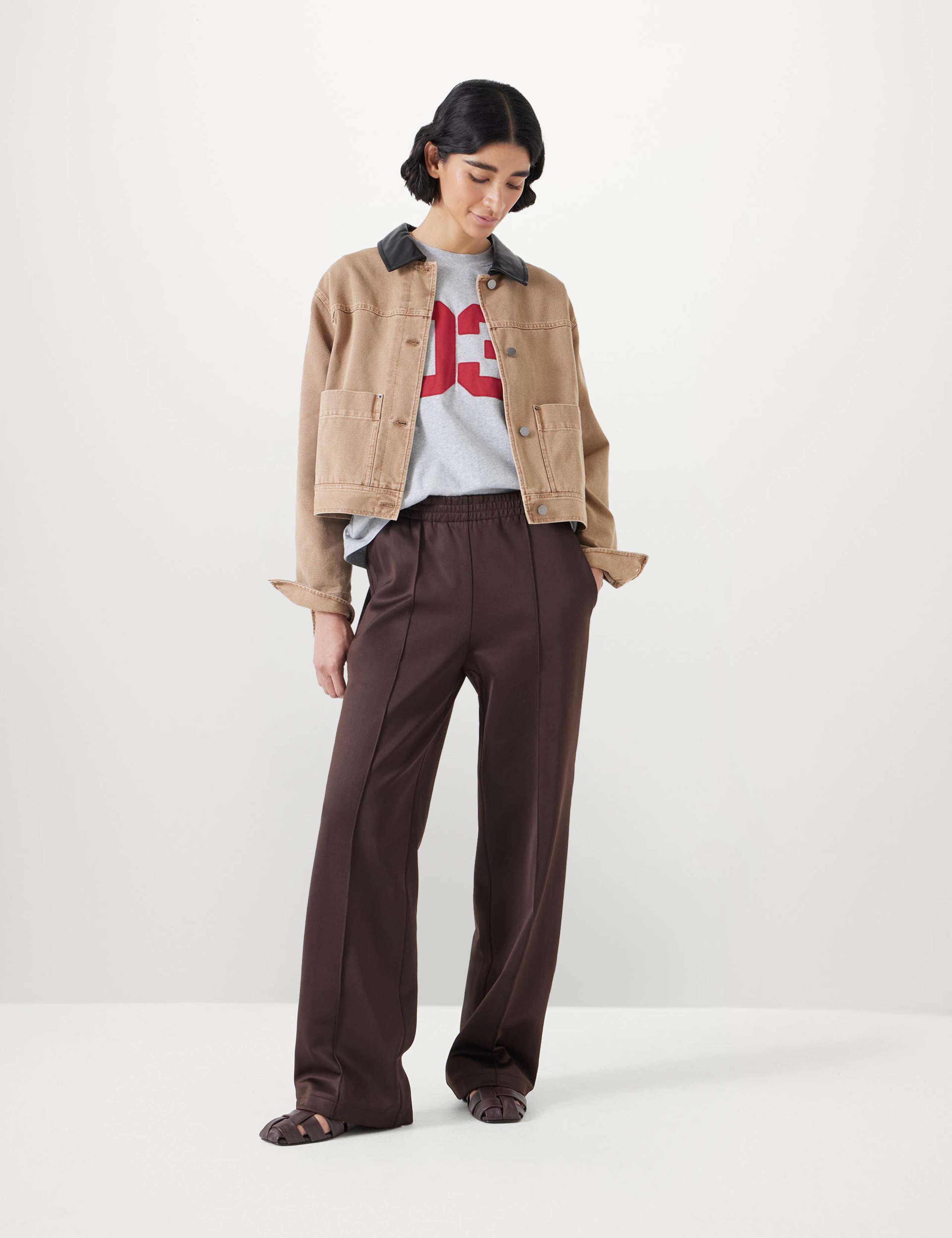 Harrison Elasticated Waist Wide Leg Joggers 4 of 5