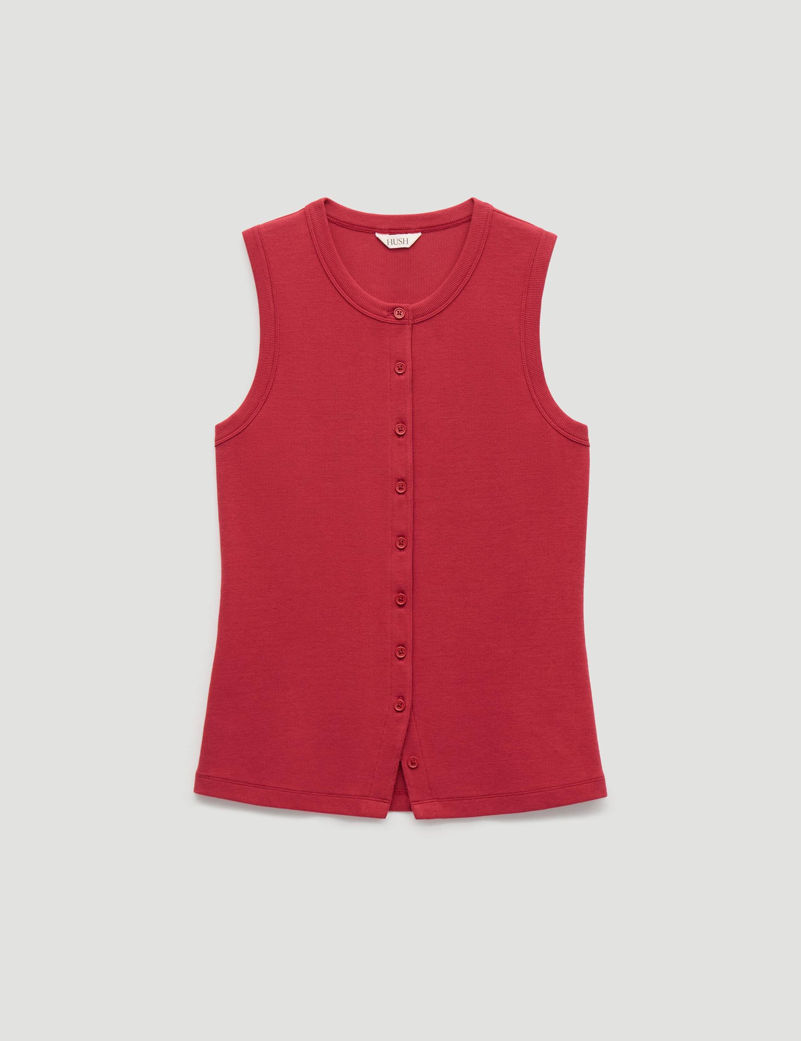 Cotton Rich Ribbed Vest 2 of 5