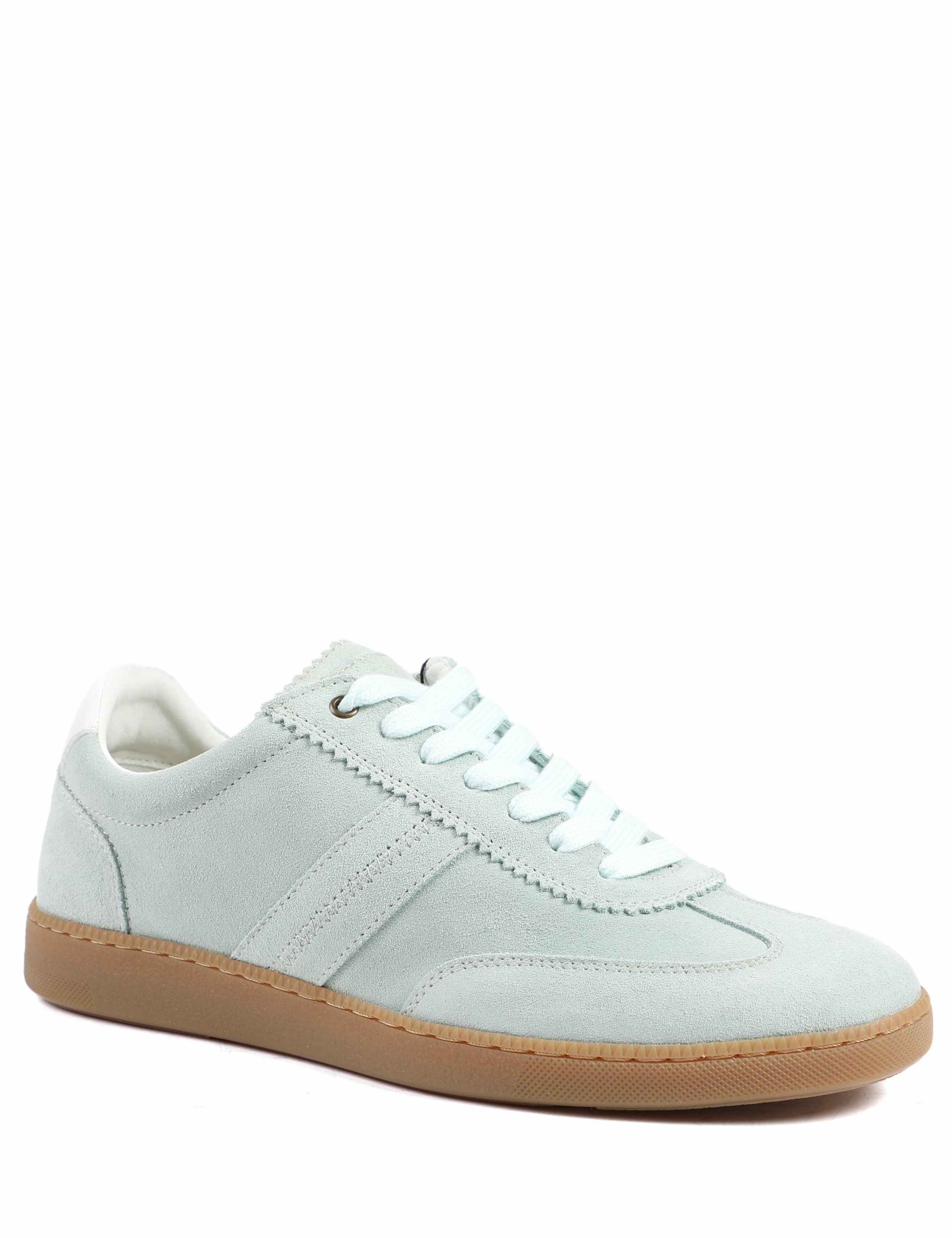 Suede Lace Up Trainers 2 of 5