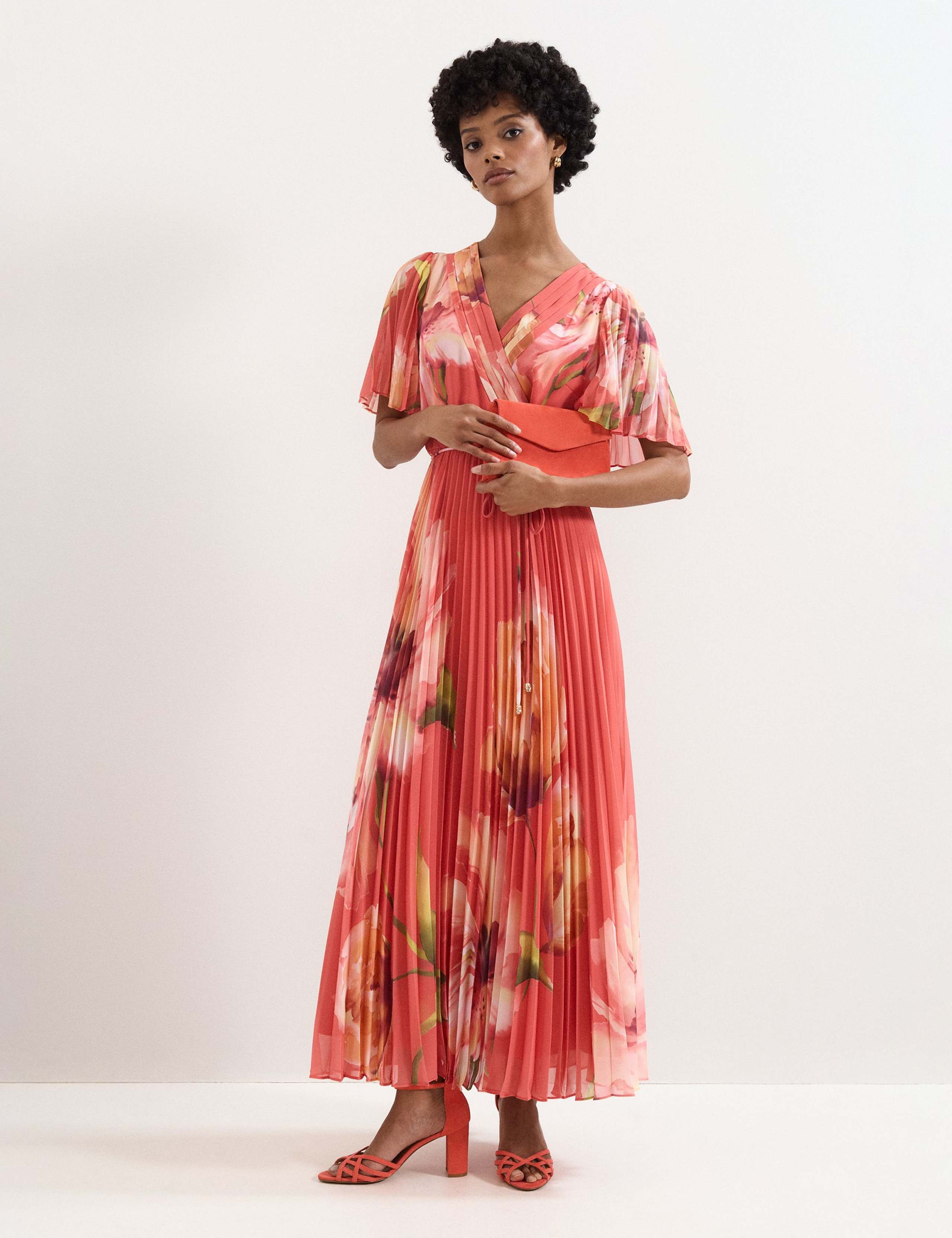 Suede Ankle Strap Block Heel Sandals 7 of 7