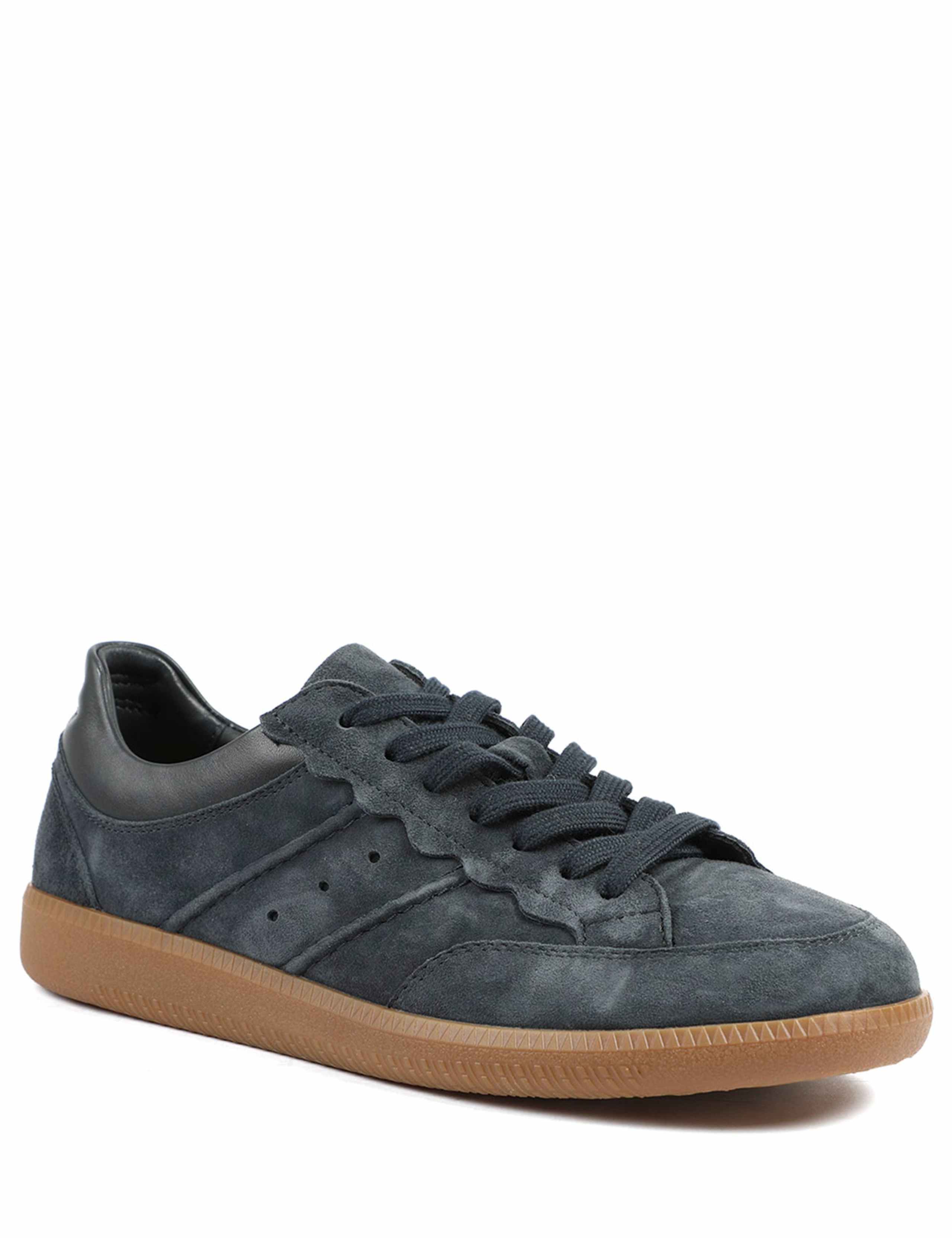 Suede Lace Up Trainers 2 of 5