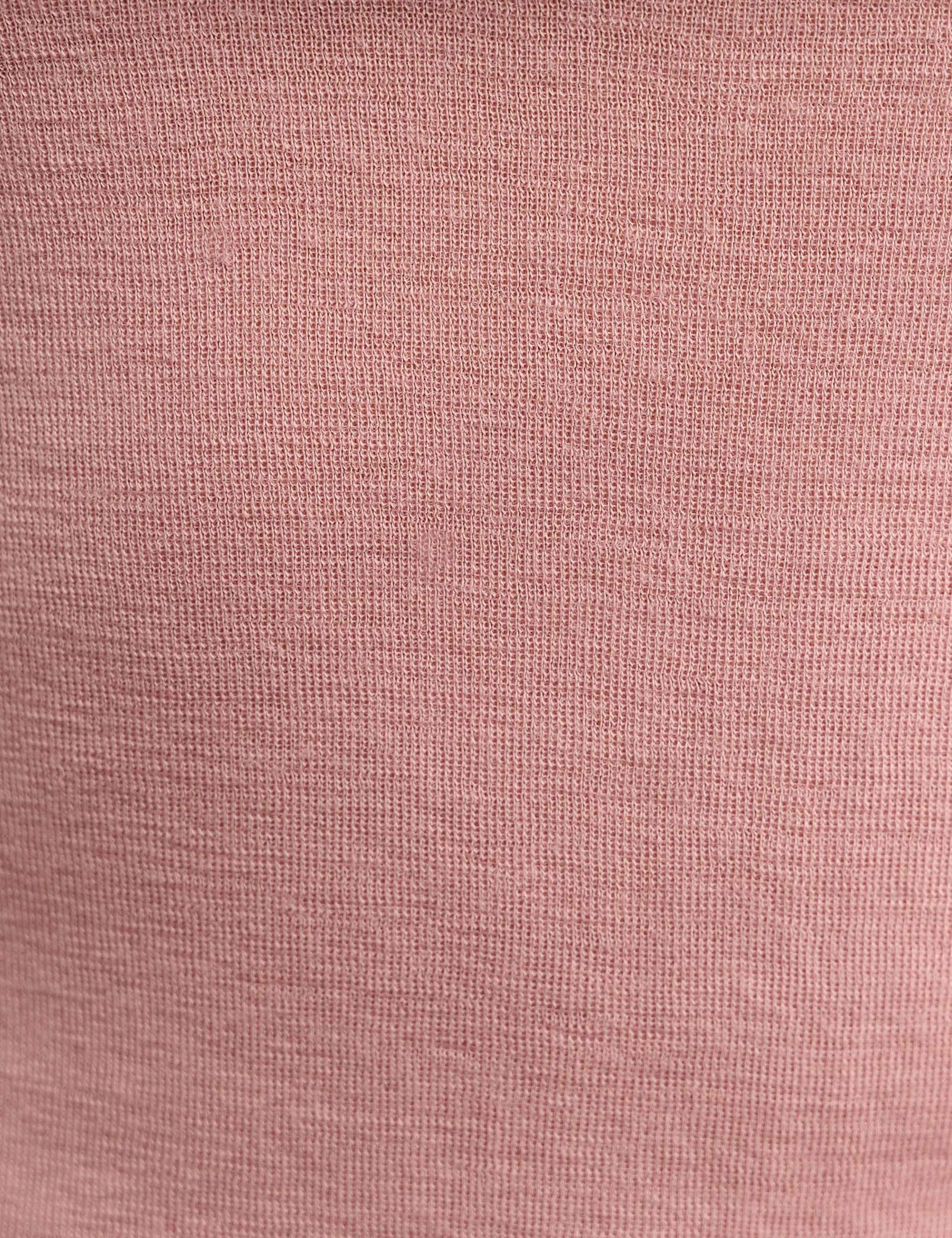 Pure Merino Wool Fitted Bardot Jumper 5 of 5