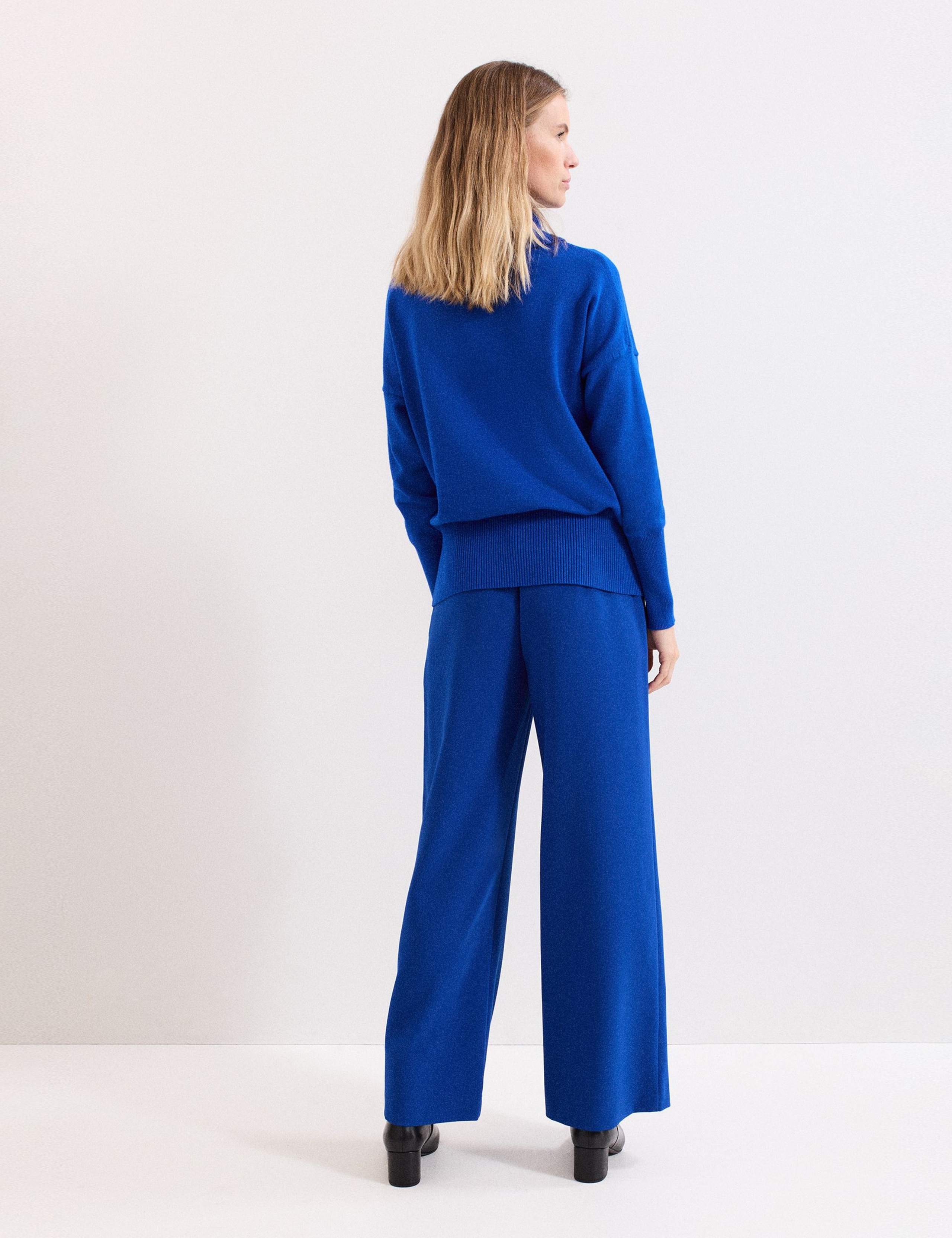 Wide Leg Elasticated Waist Trousers 4 of 6