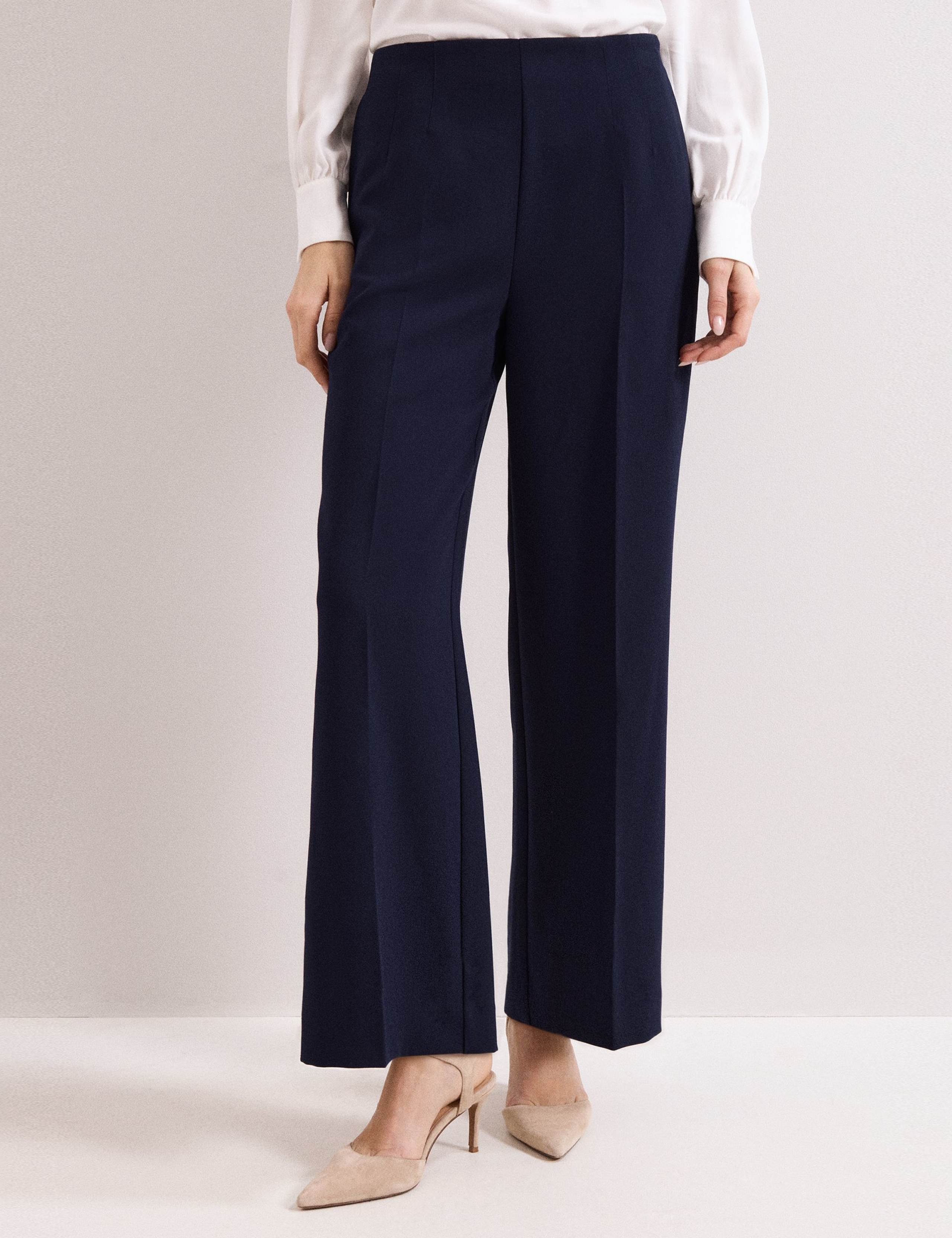 Wide Leg Elasticated Waist Trousers 3 of 7