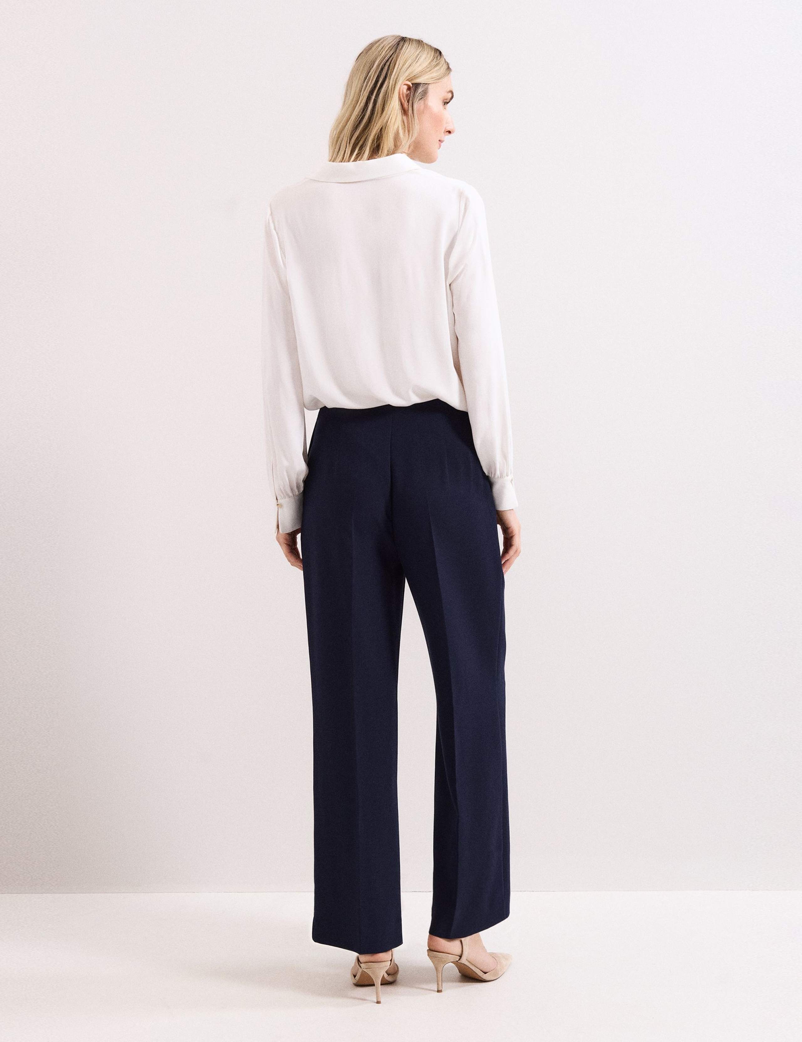 Wide Leg Elasticated Waist Trousers 4 of 7