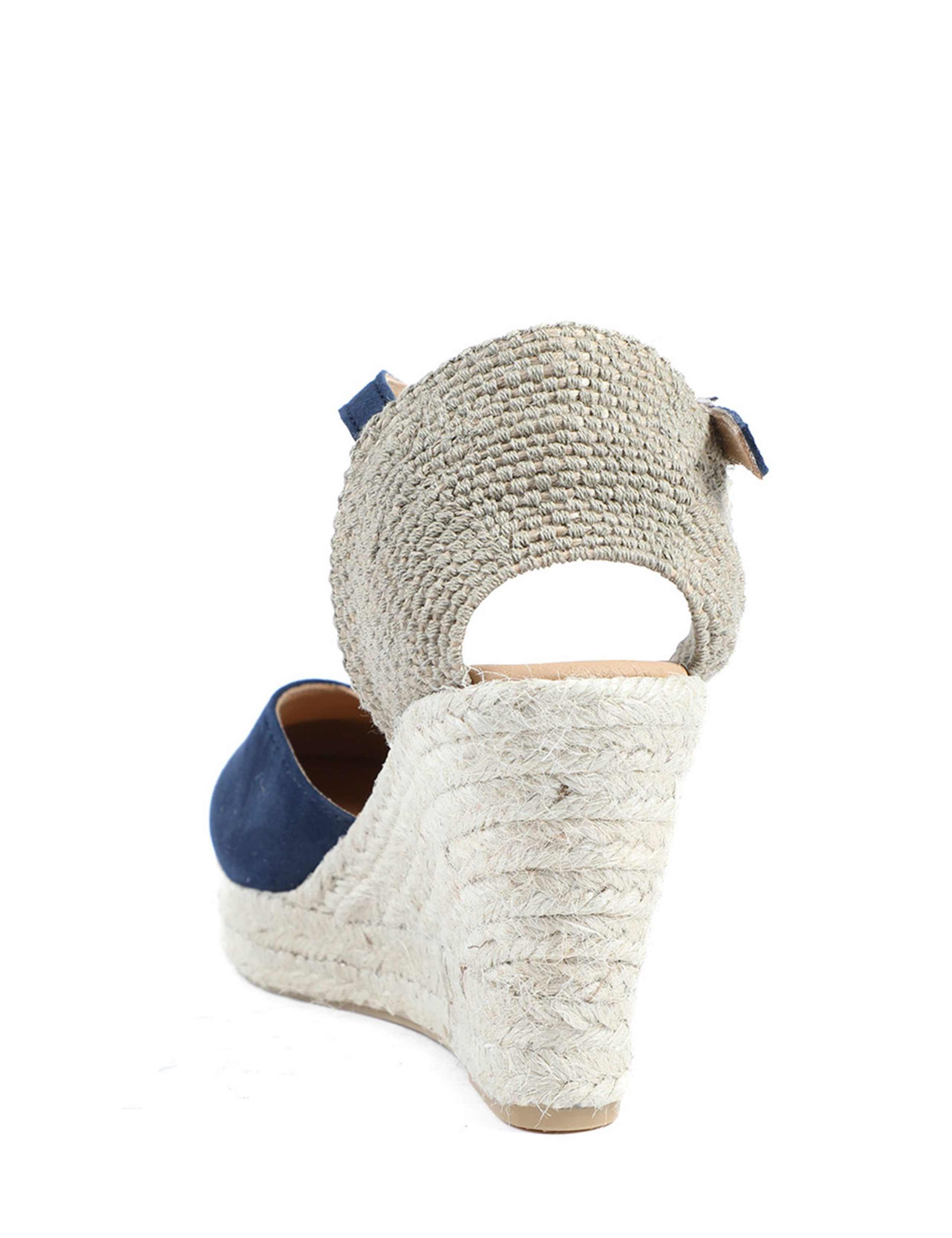 Ankle Strap Wedge Closed Toe Espadrilles 4 of 5