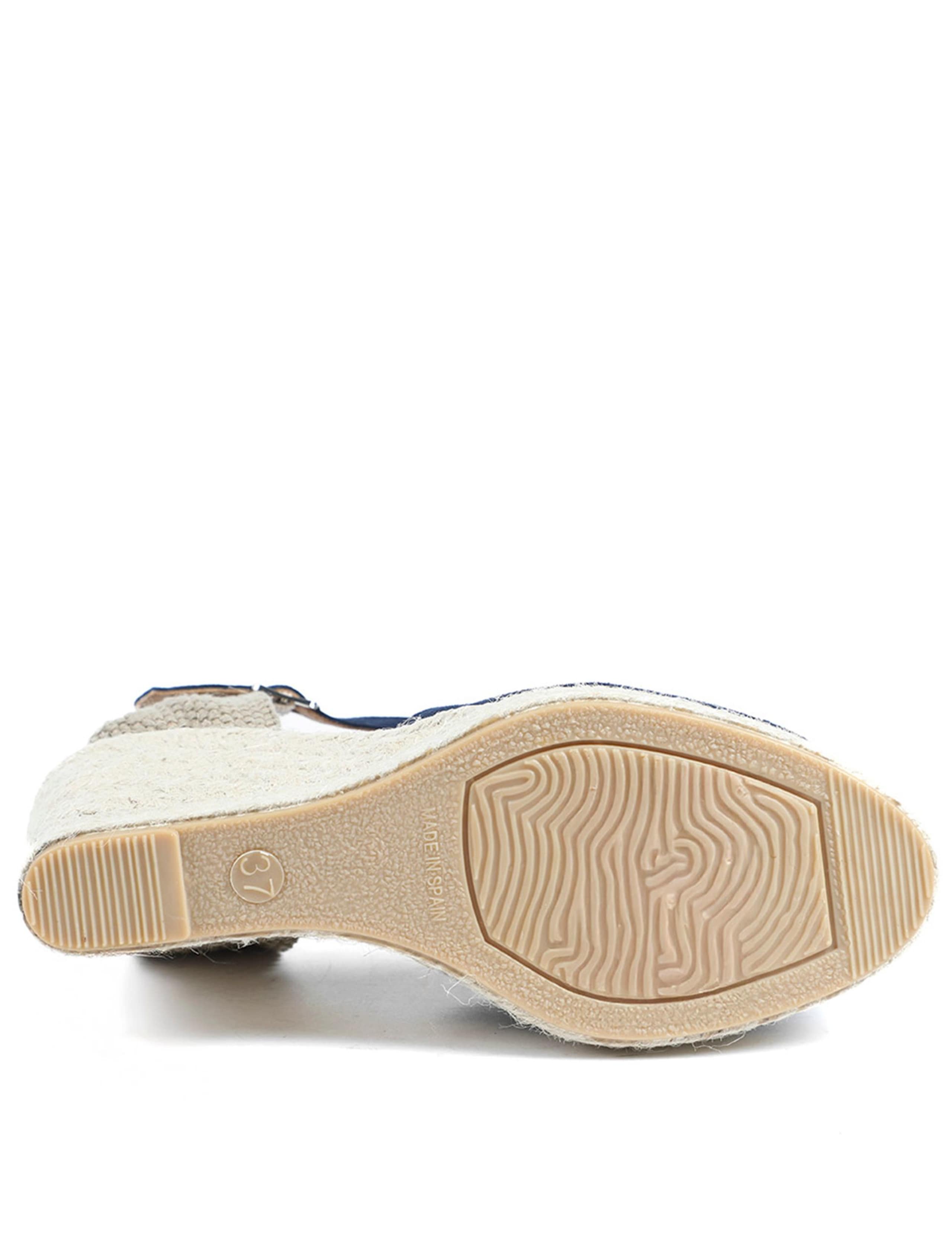 Ankle Strap Wedge Closed Toe Espadrilles 5 of 5