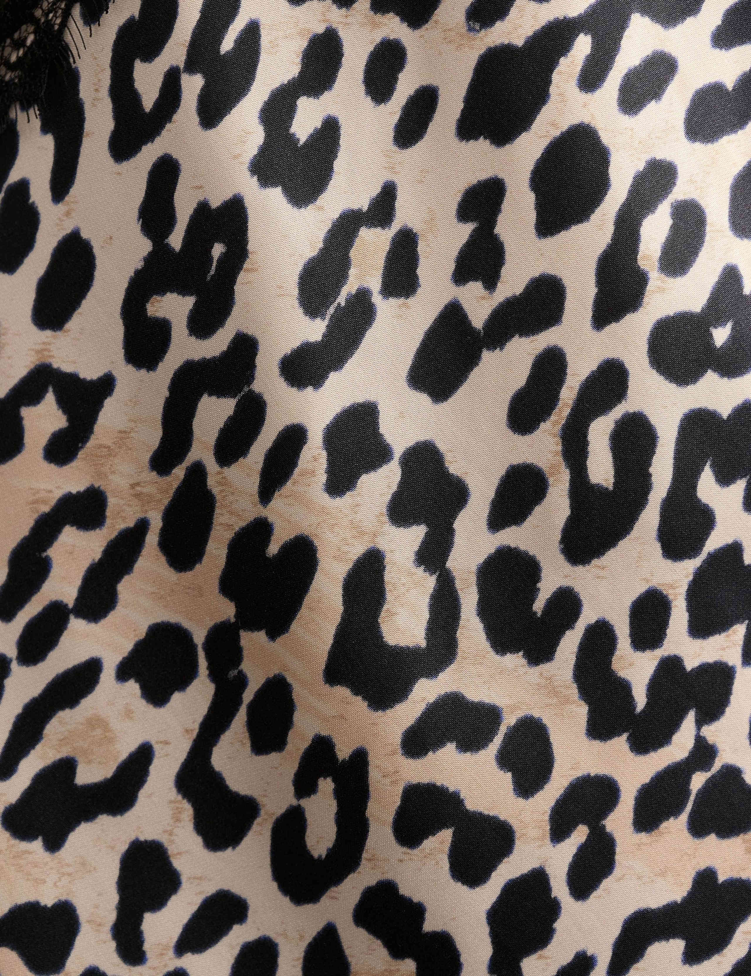 Animal Print V-Neck Maxi Slip Dress 5 of 6