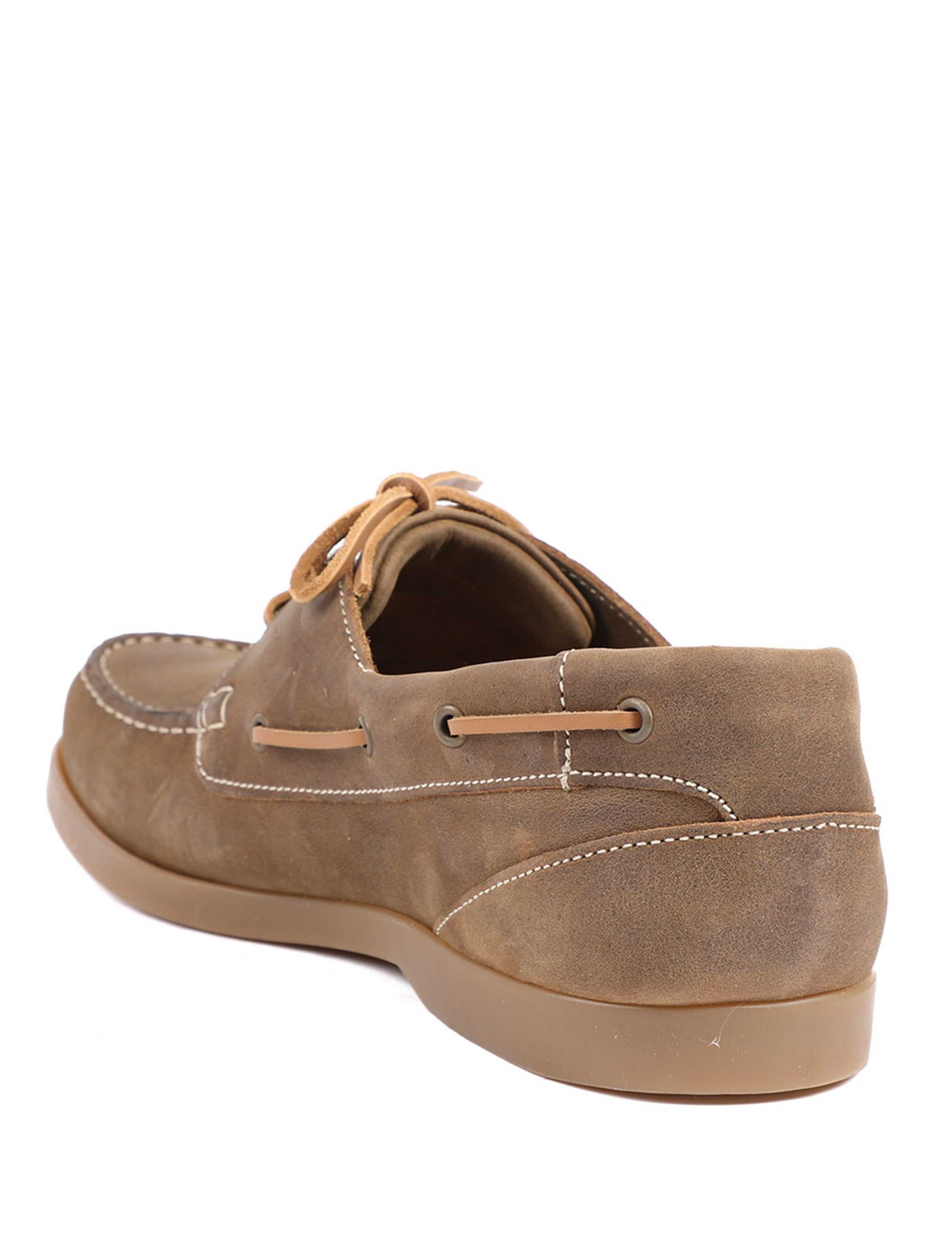 Wide Fit Leather Boat Shoes 5 of 6