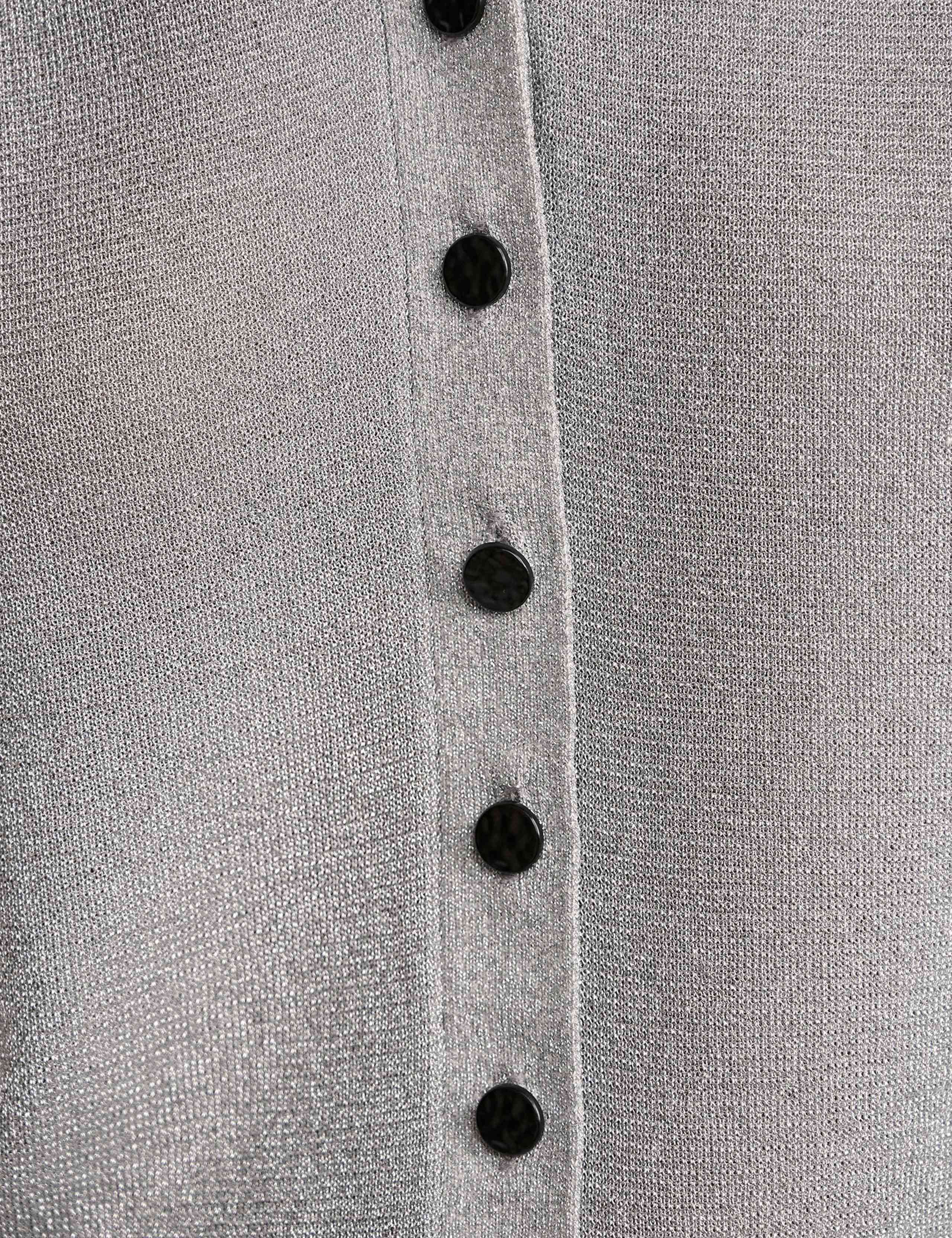 Sparkly Crew Neck Cardigan 5 of 5