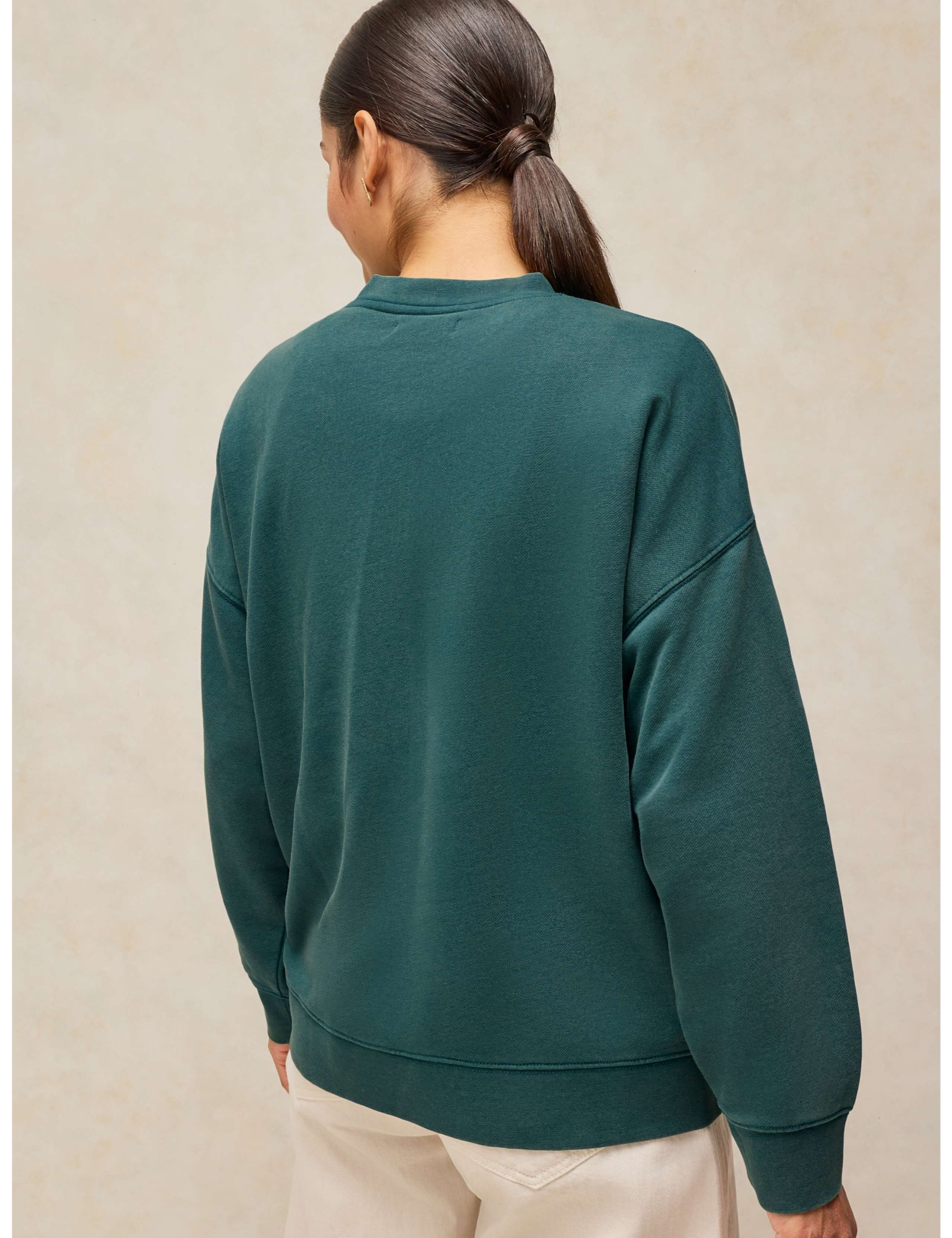 Cleo Cotton Rich Longline Sweatshirt 3 of 6