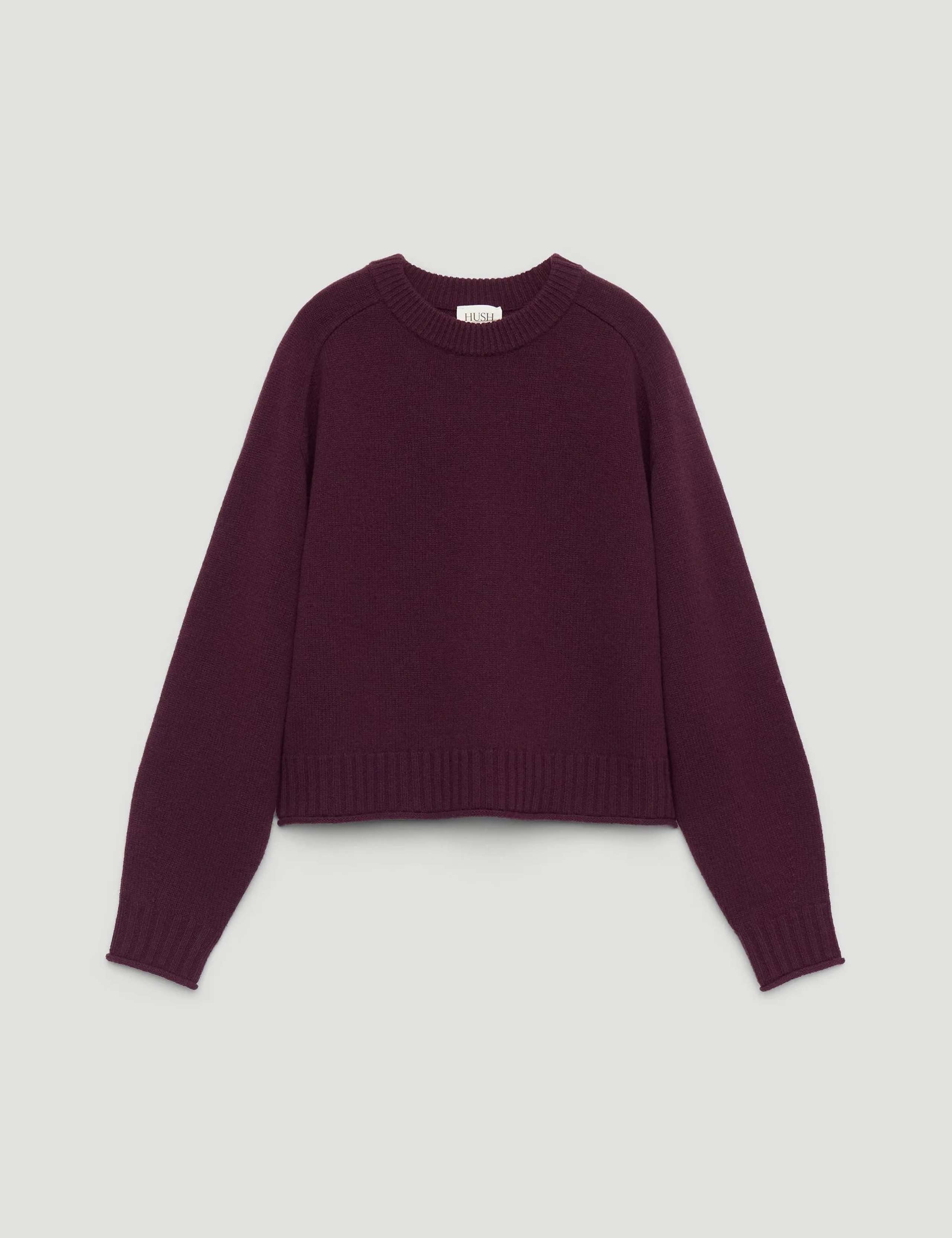 Crew Neck Long Sleeve Jumper With Wool 2 of 5