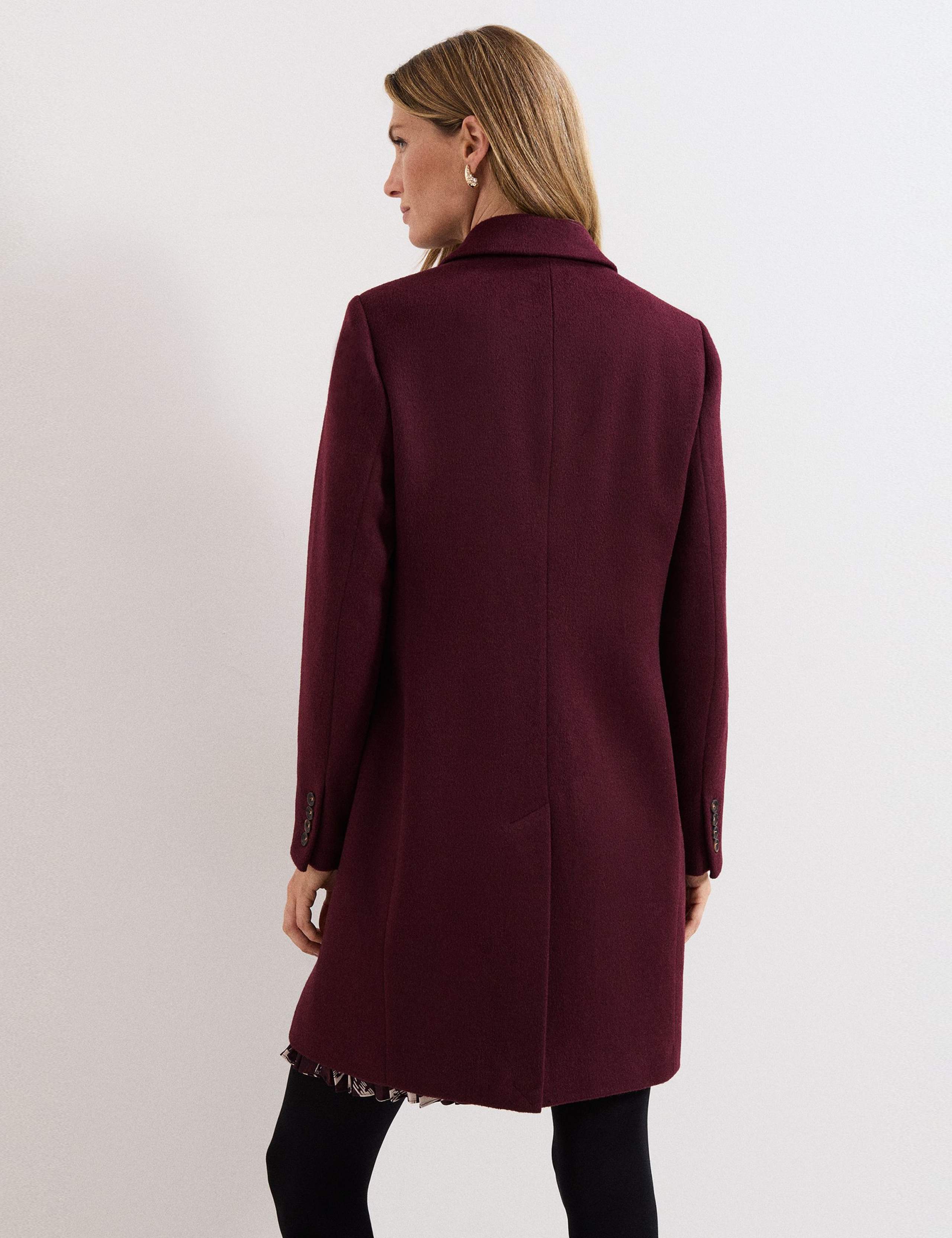 Wool Rich Collared Coat 4 of 9