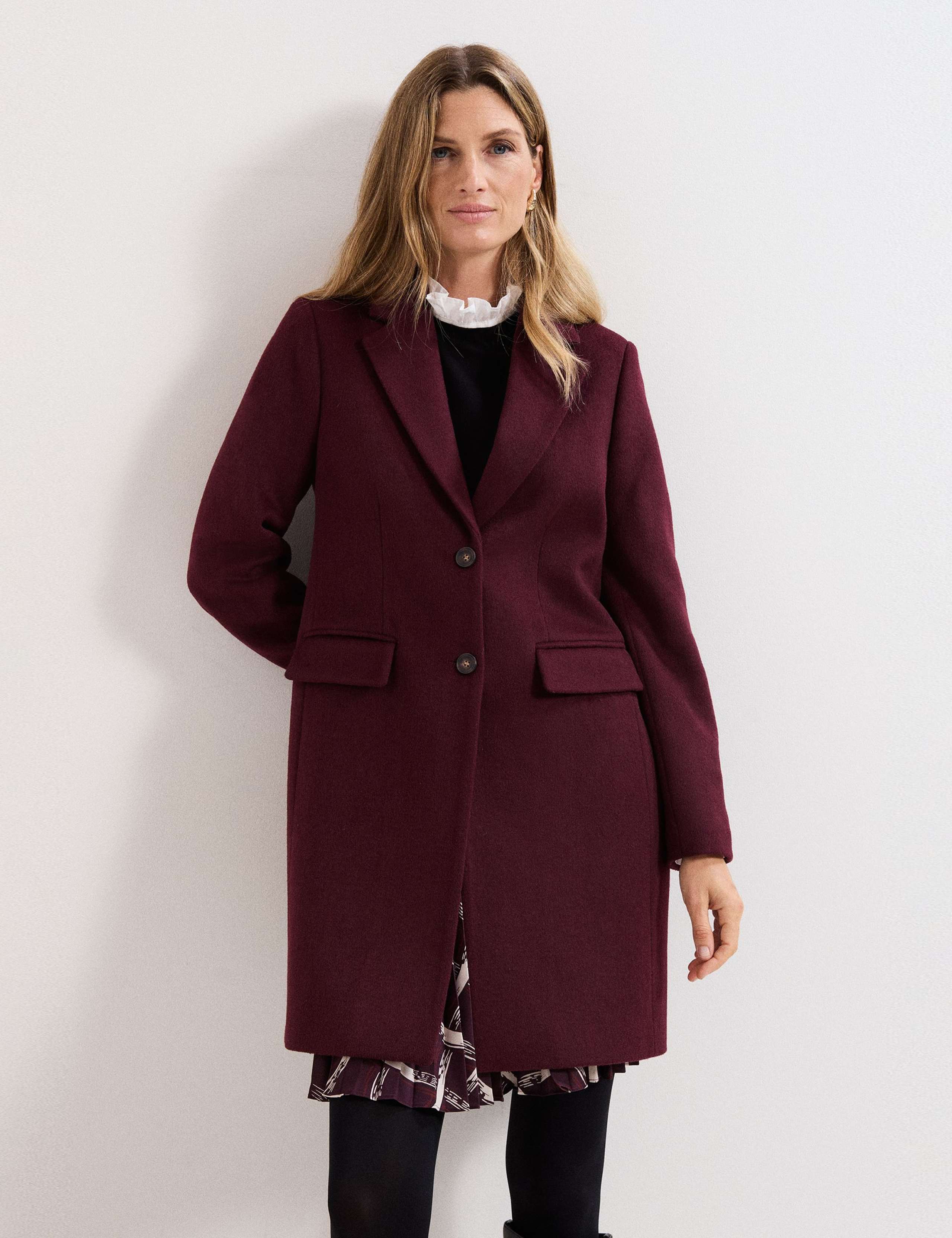 Wool Rich Collared Coat 6 of 9