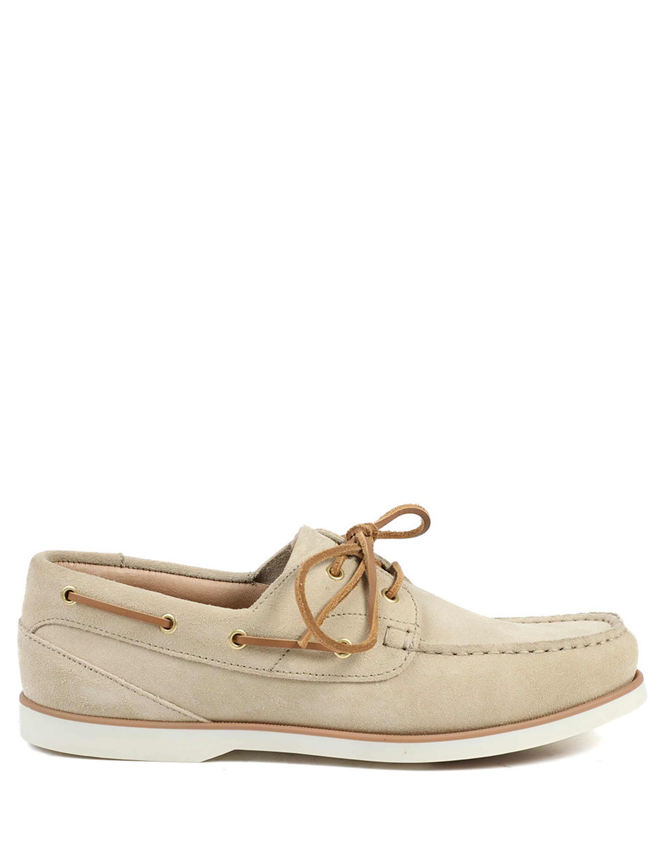Leather Lace Up Boat Shoes 1 of 6