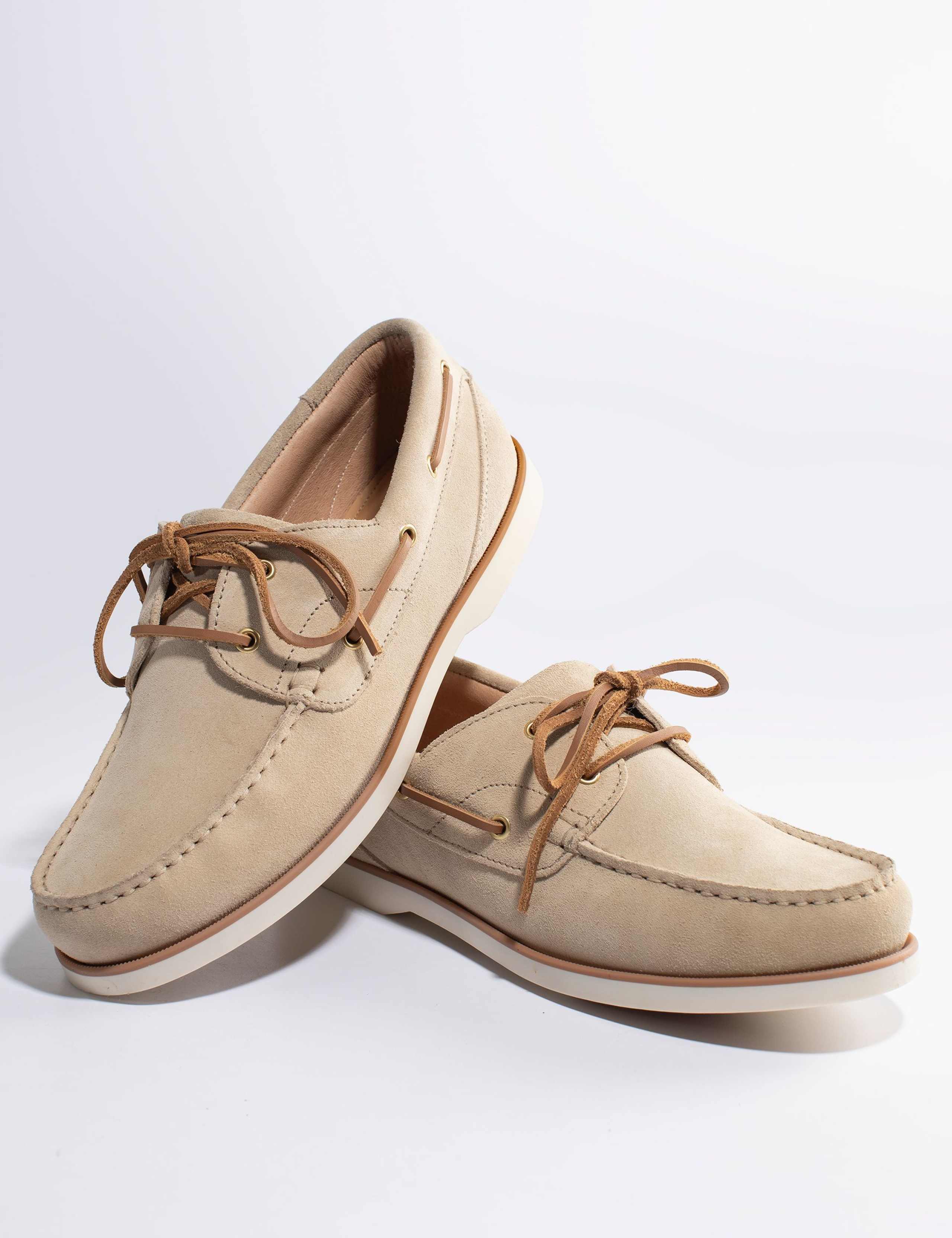 Leather Lace Up Boat Shoes 3 of 6