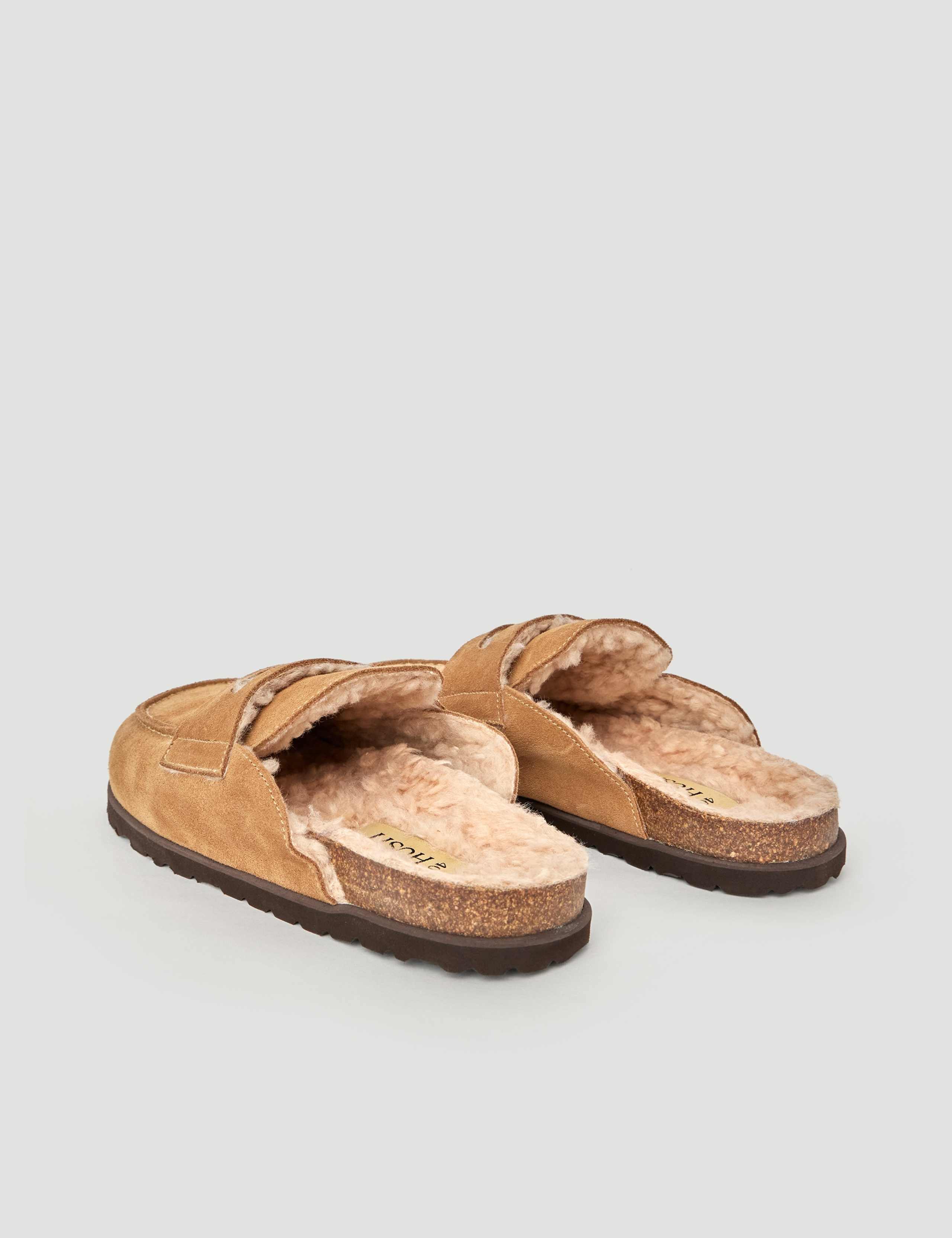Faux Shearling Mule Slippers 3 of 5