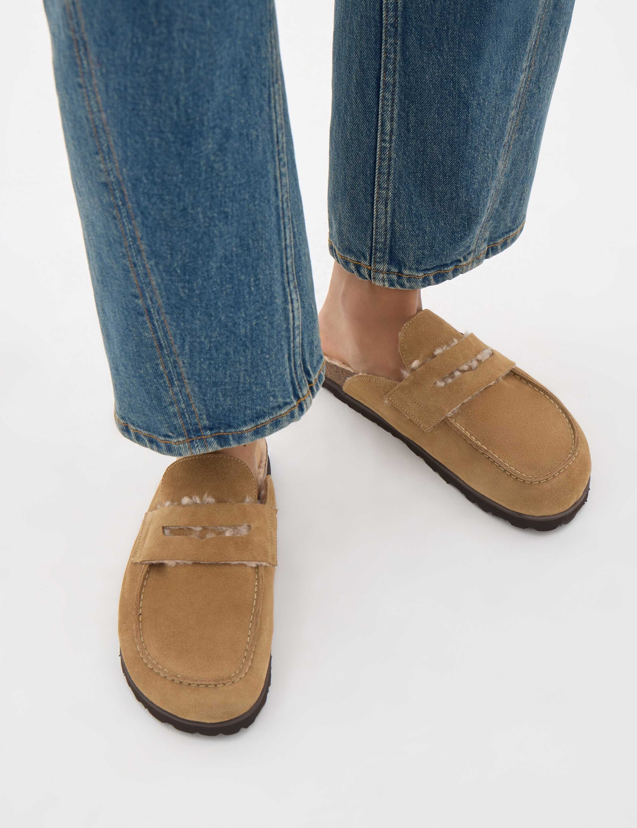 Faux Shearling Mule Slippers 4 of 5
