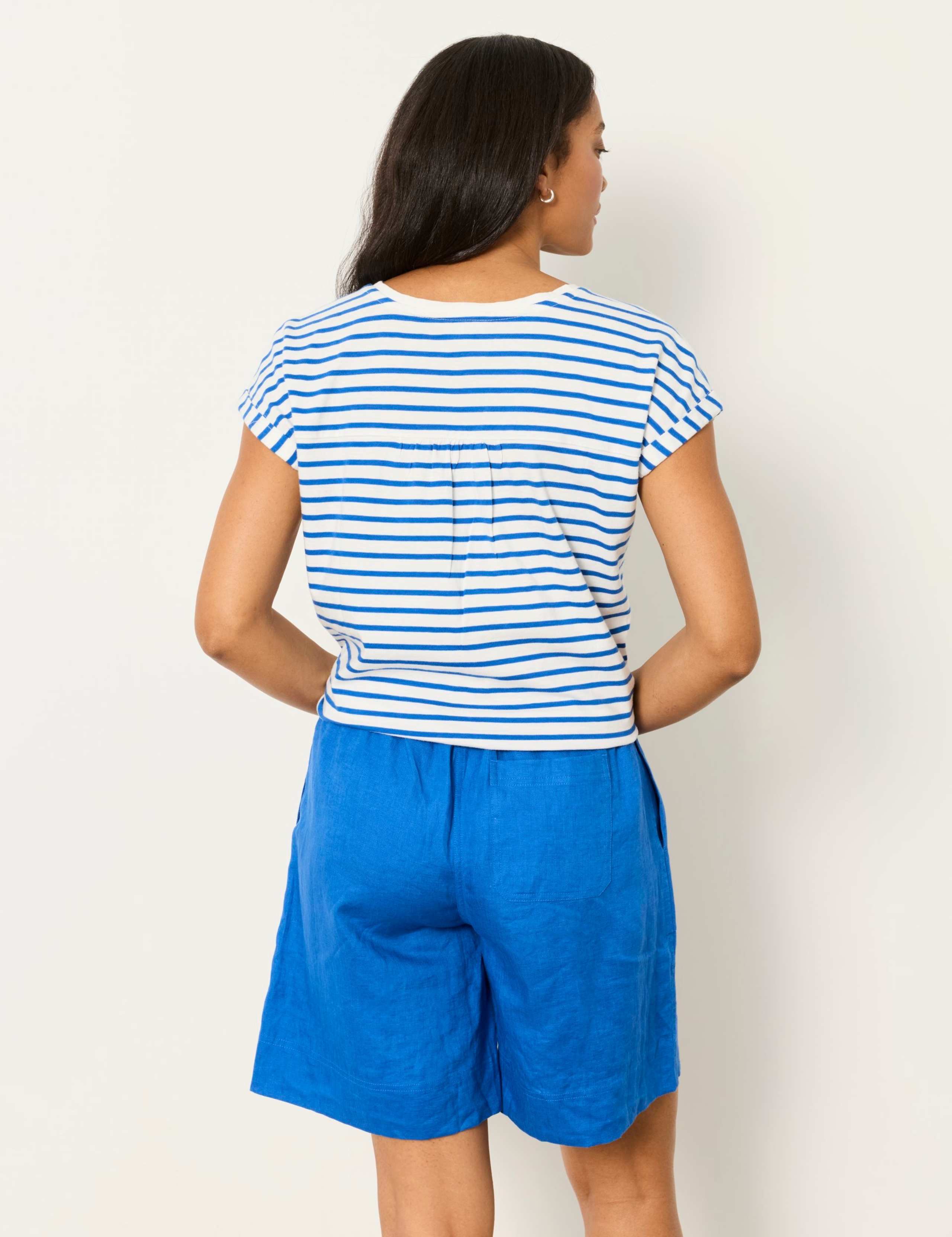 Pure Cotton Striped T-Shirt 3 of 6
