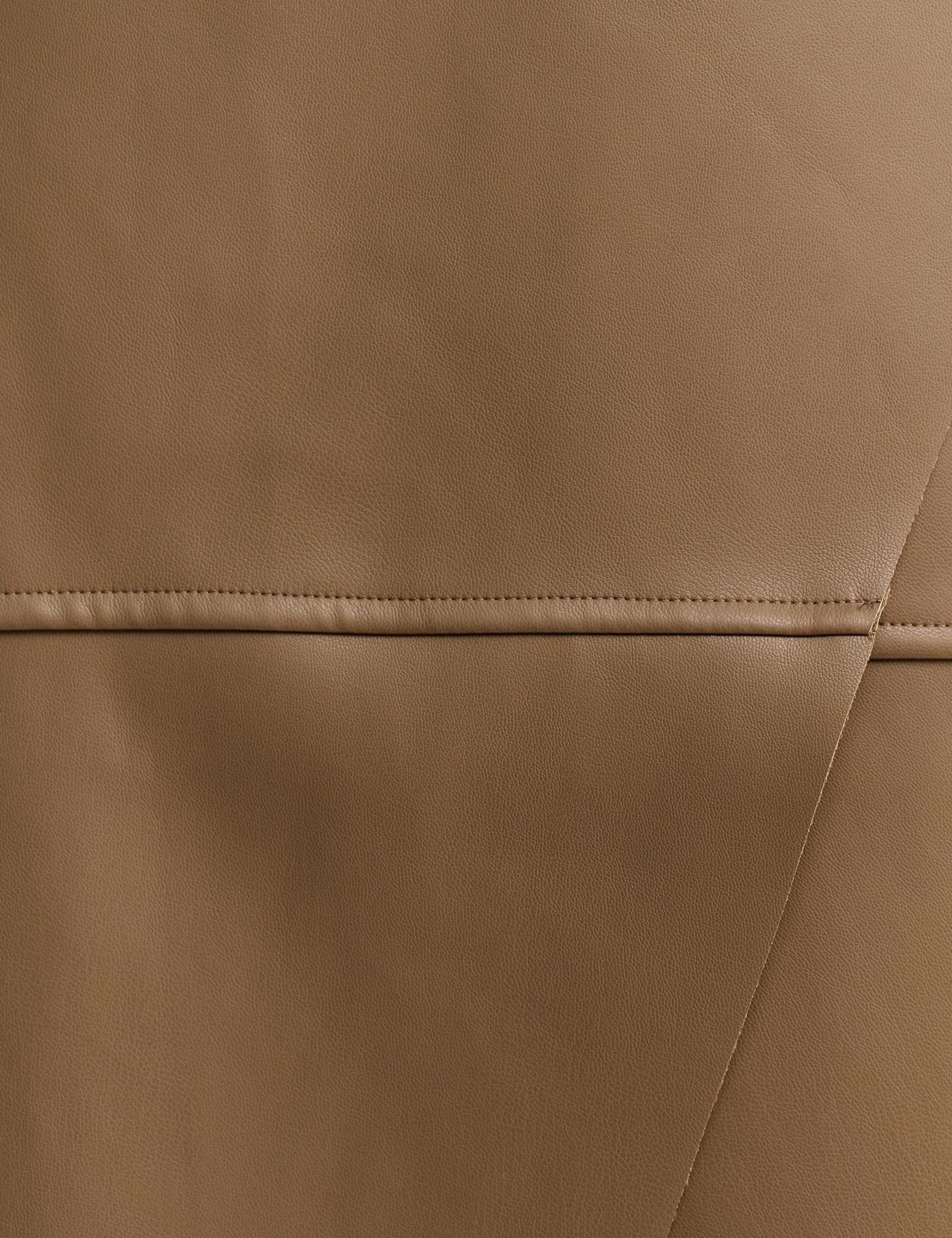 Leather Look Midi Wrap Skirt 5 of 5