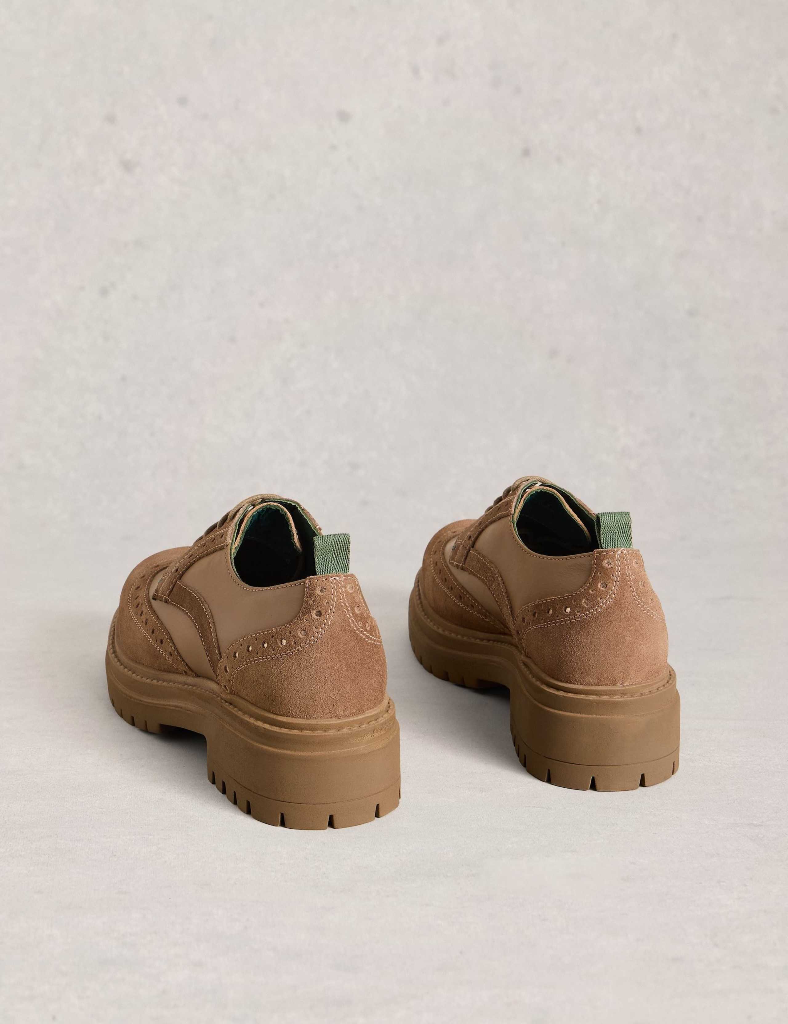 Leather Chunky Brogues 3 of 4