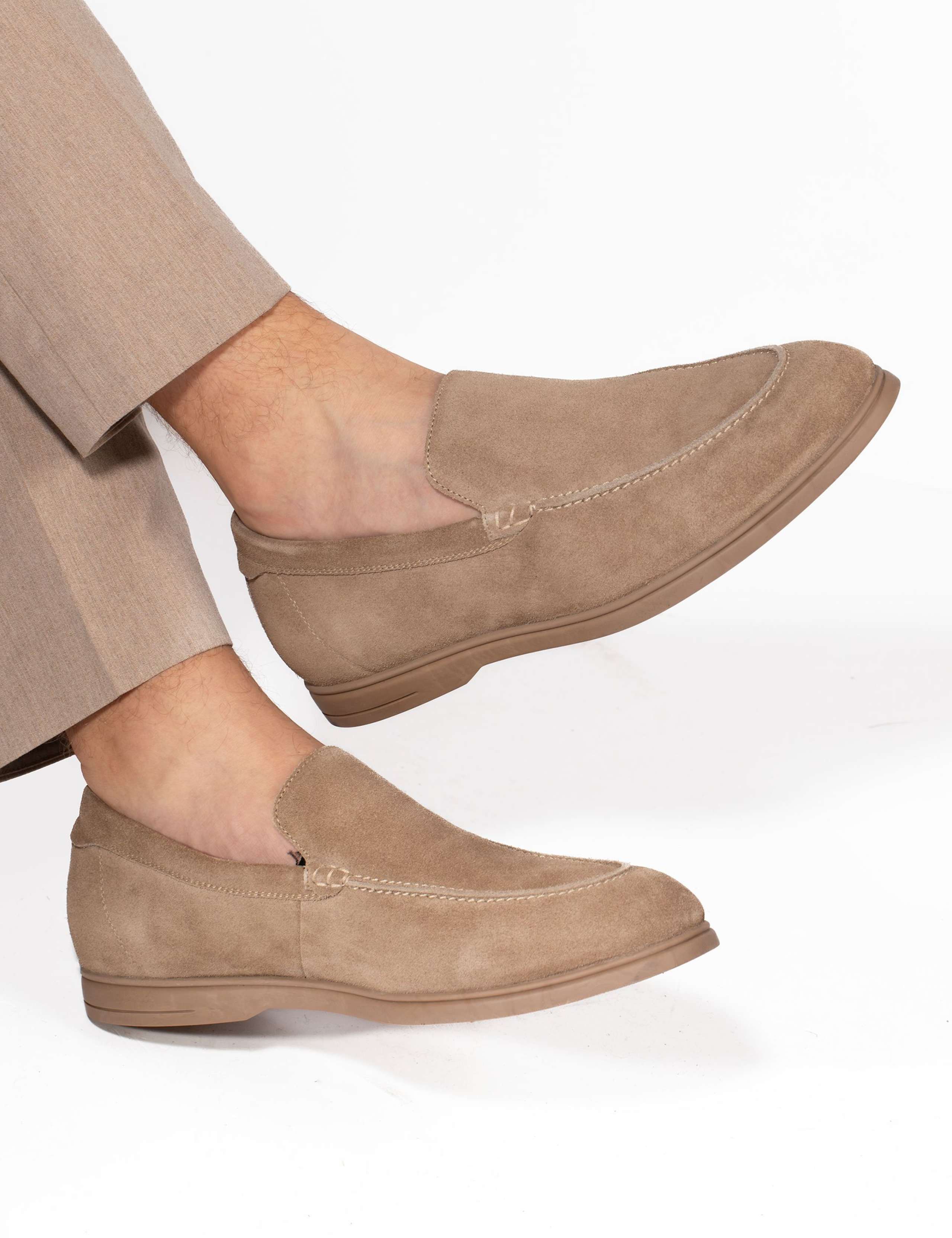 Suede Slip On Loafers 3 of 6