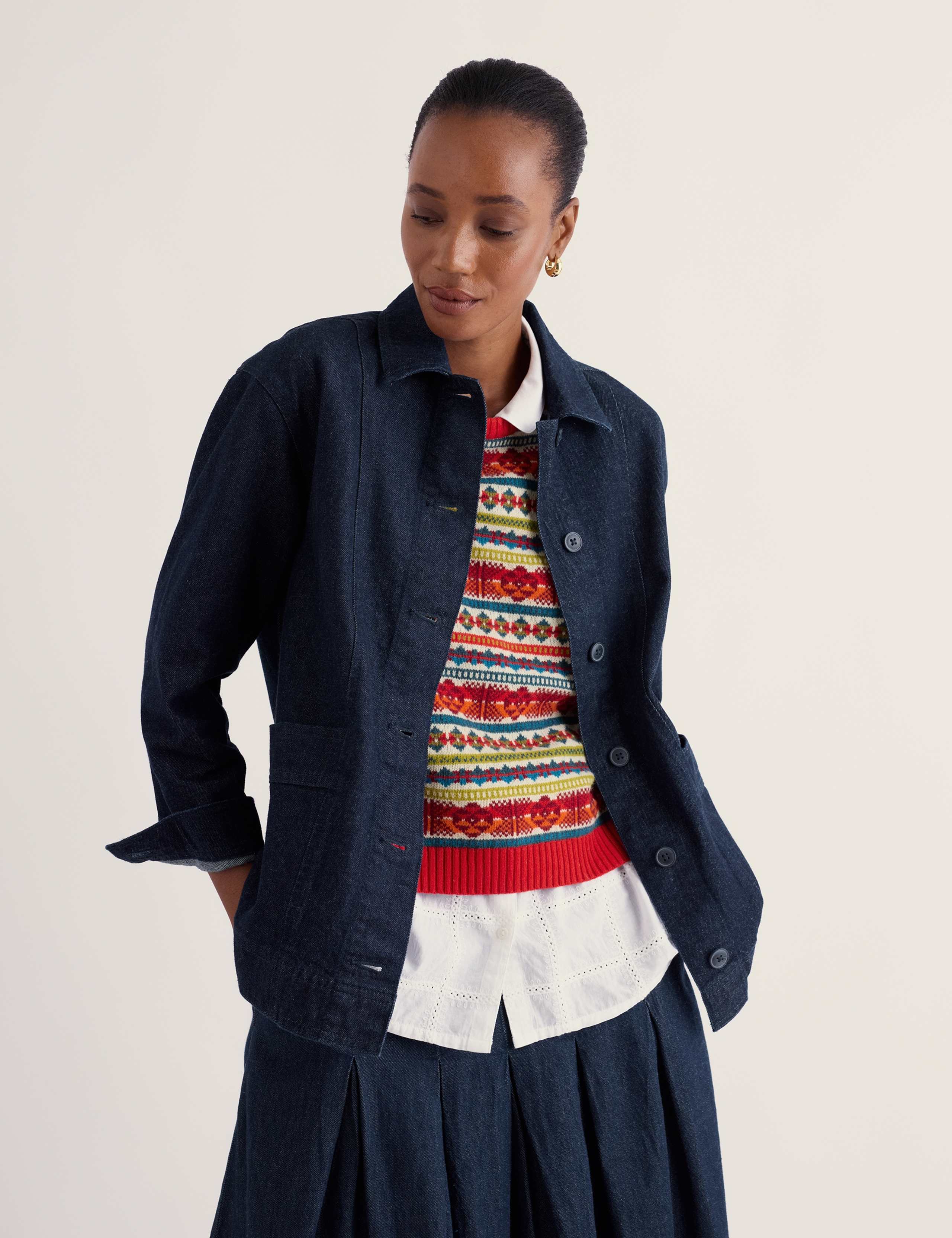 Pure Cotton Denim Jacket 3 of 5
