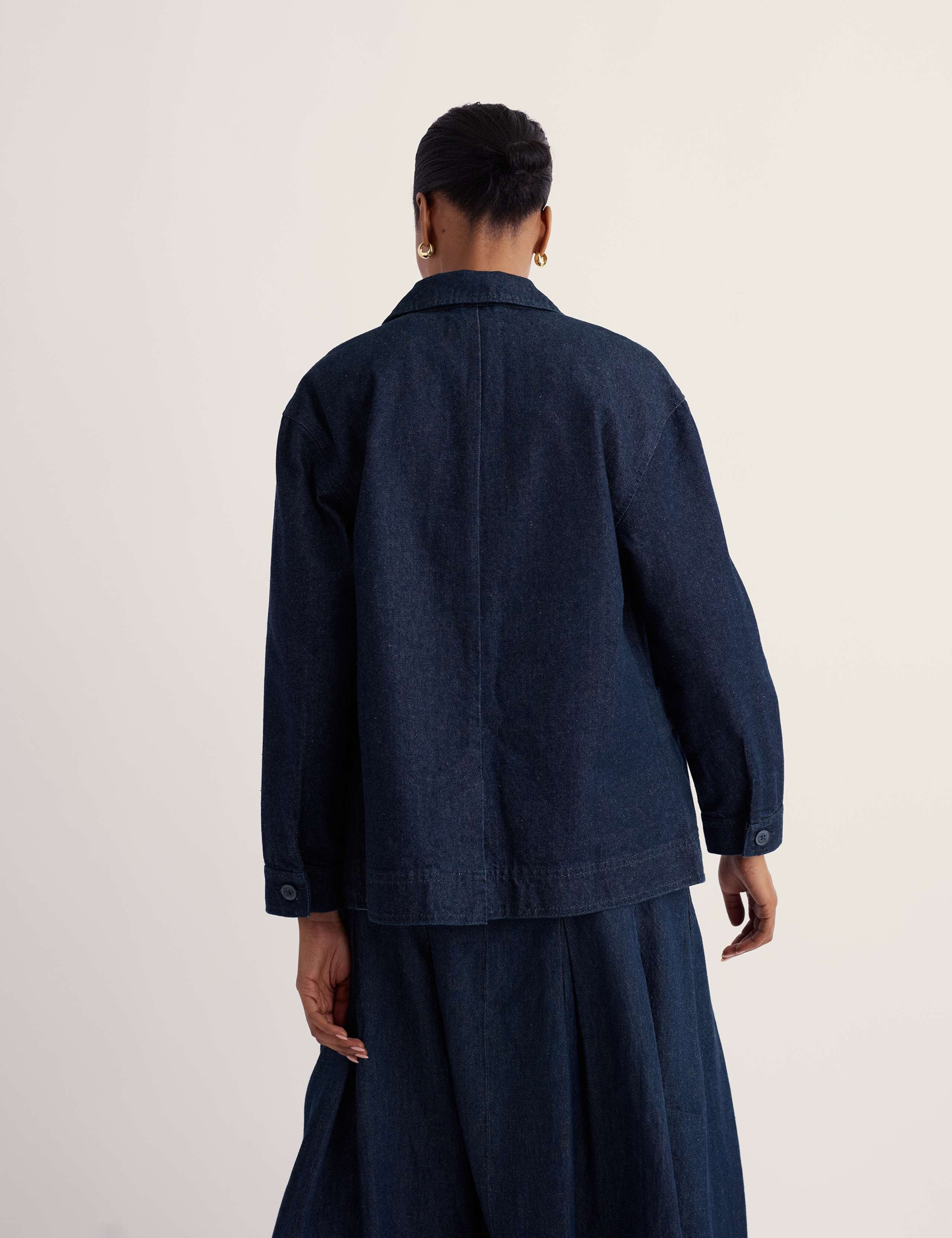 Pure Cotton Denim Jacket 4 of 5