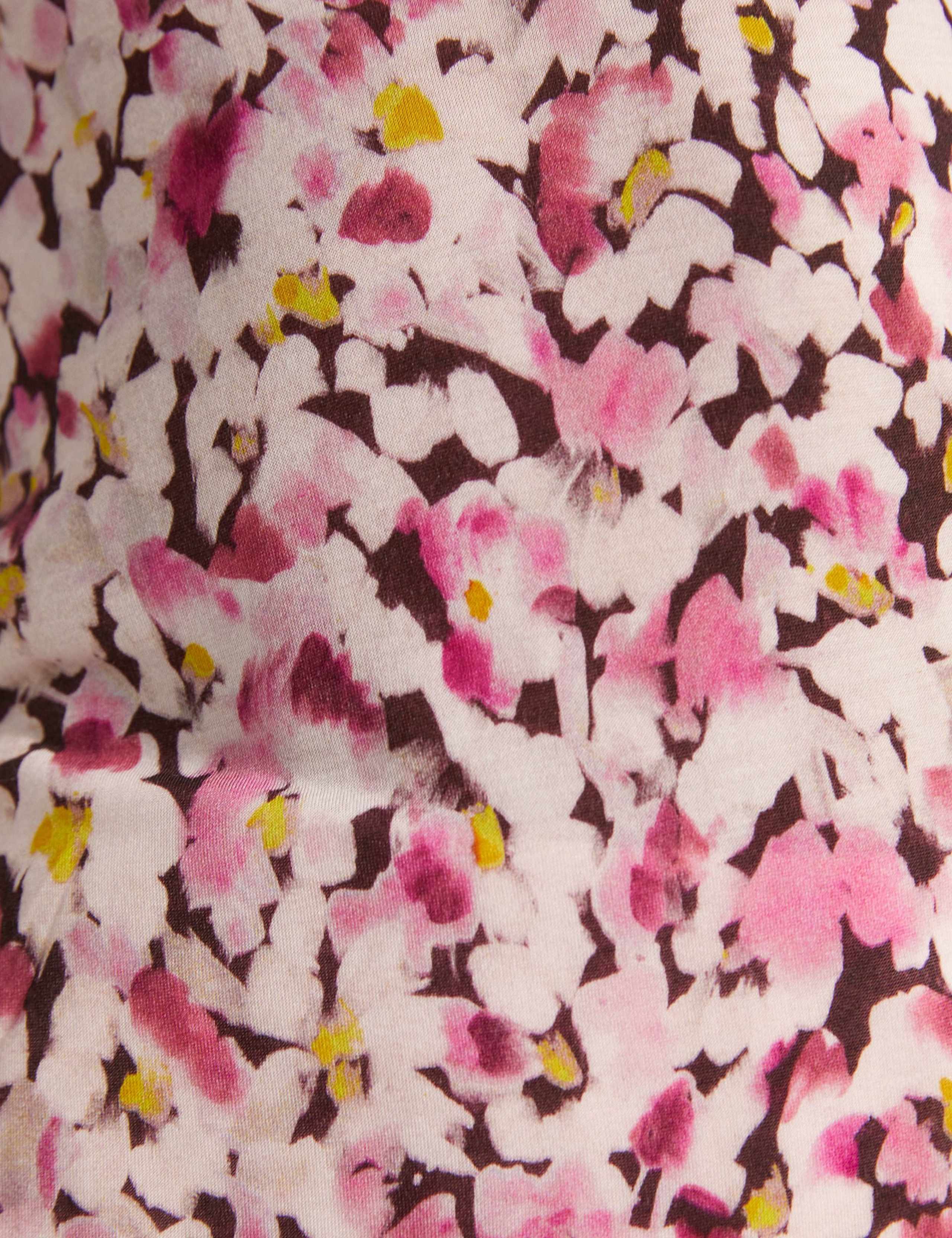 Pure Modal Floral Crew Neck T-Shirt 5 of 5