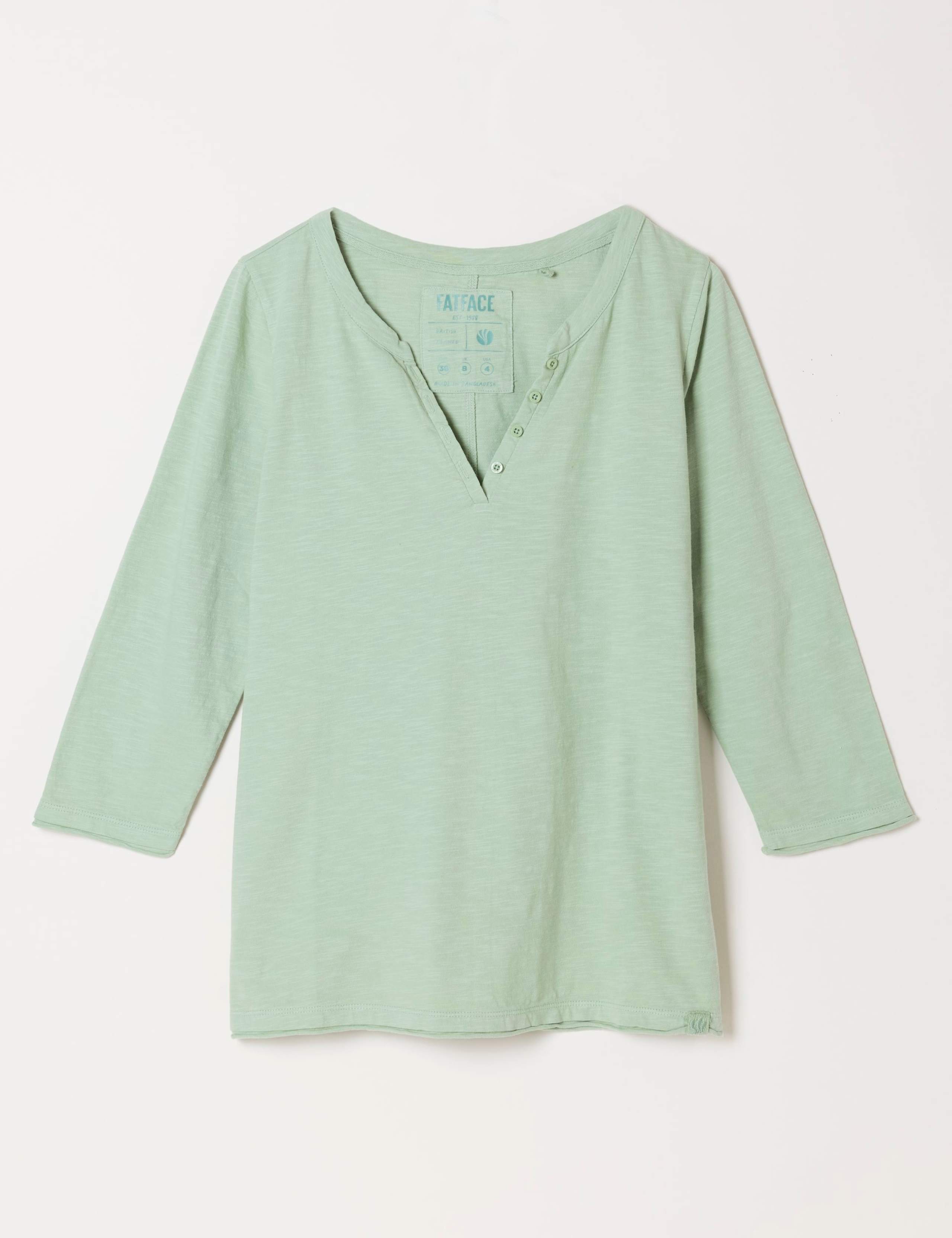 Pure Cotton V-Neck T-Shirt 2 of 5