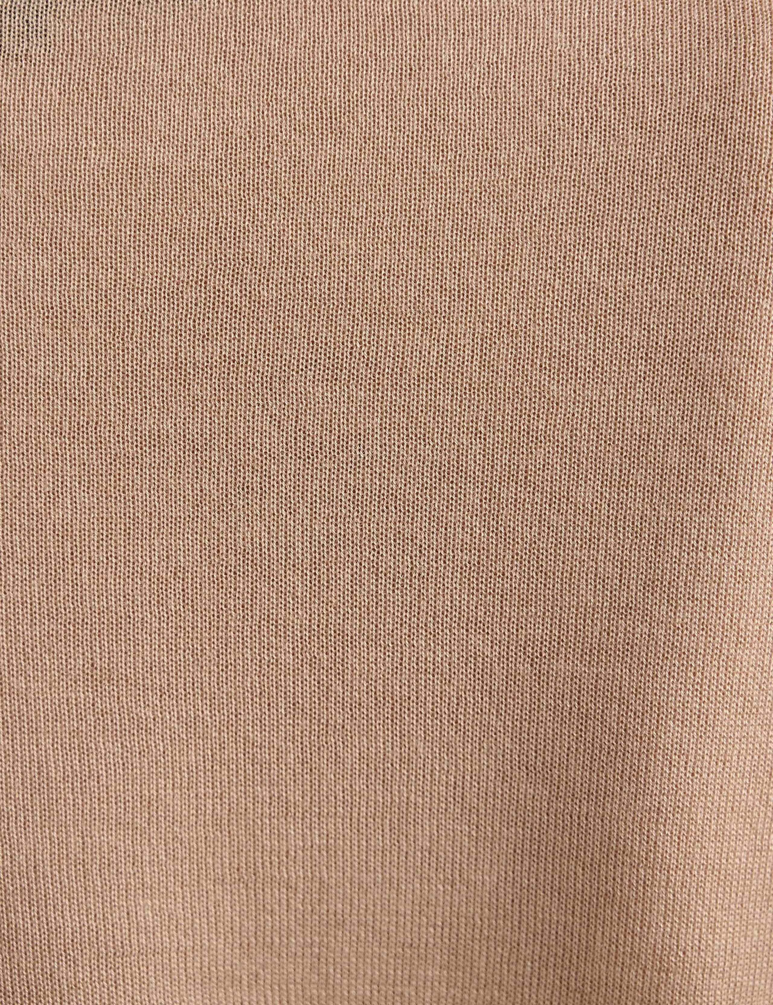 Crew Neck Cardigan with Silk 5 of 5