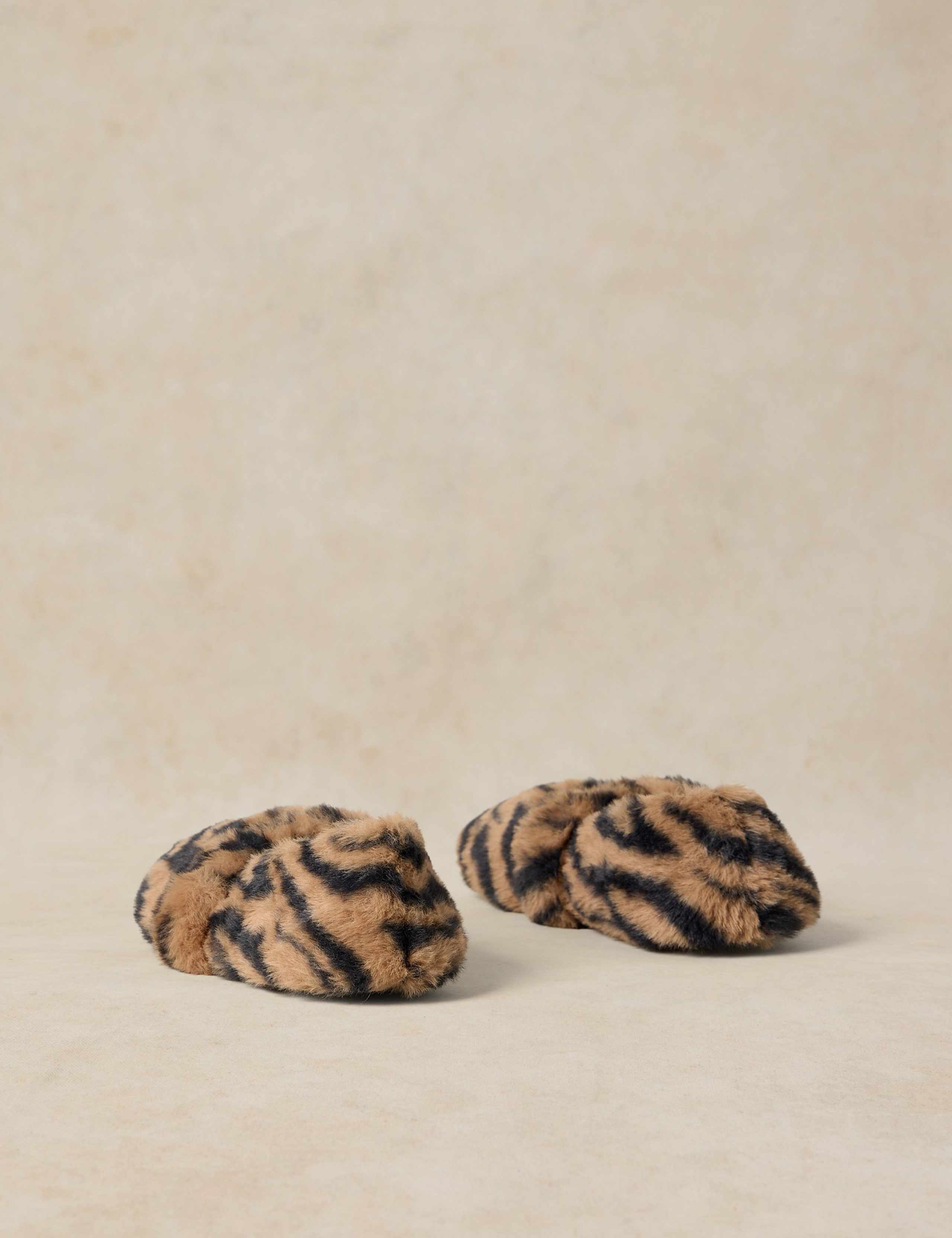 Animal Print Mary Jane Slippers 3 of 4