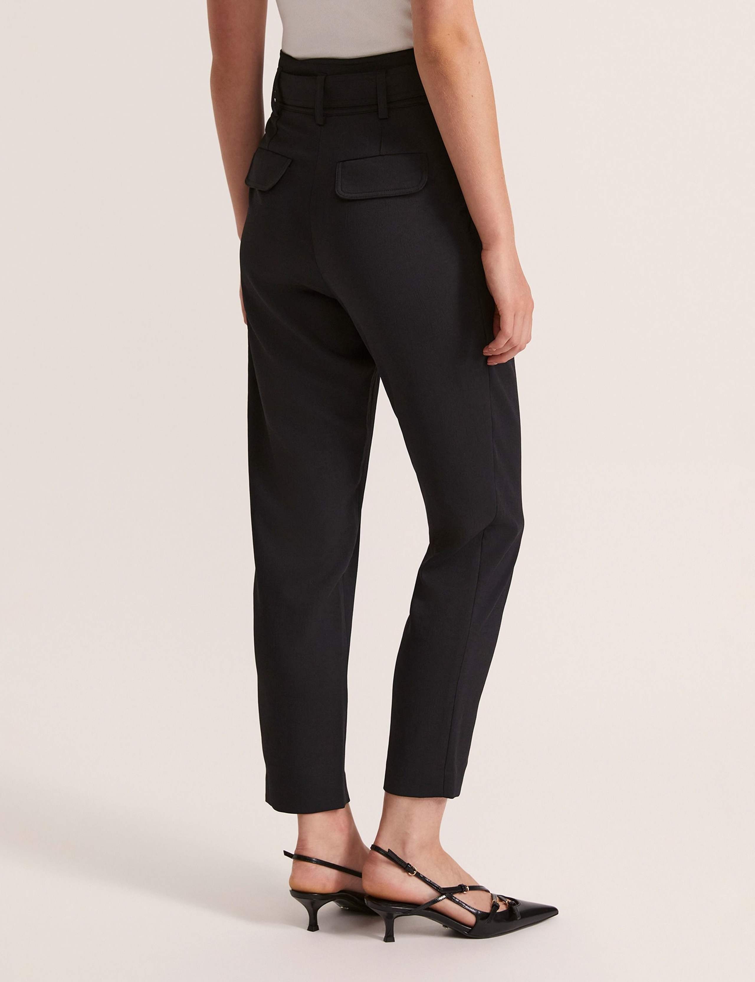Belted Straight Leg Trousers 4 of 6