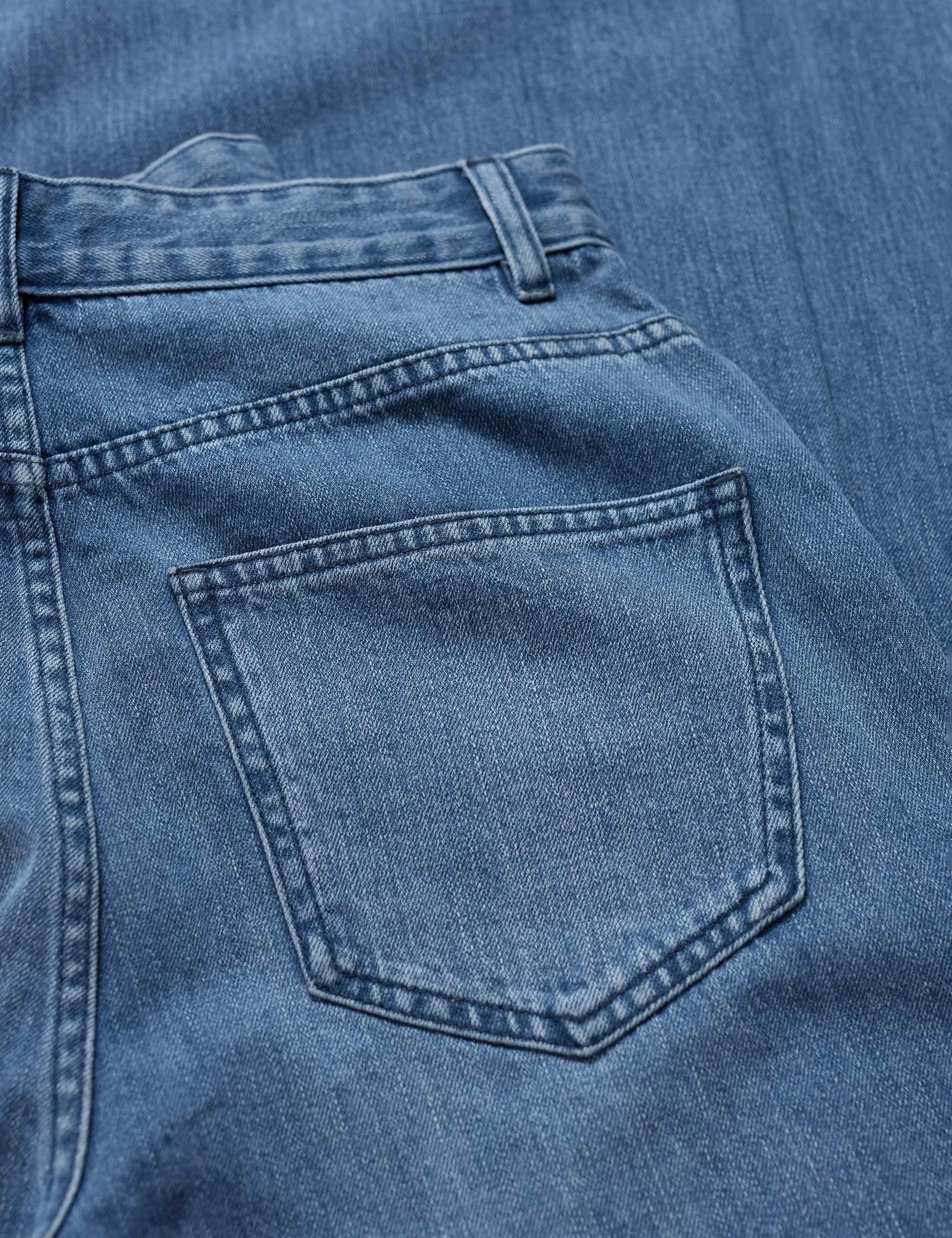 Mid Rise Wide Leg Jeans 4 of 5